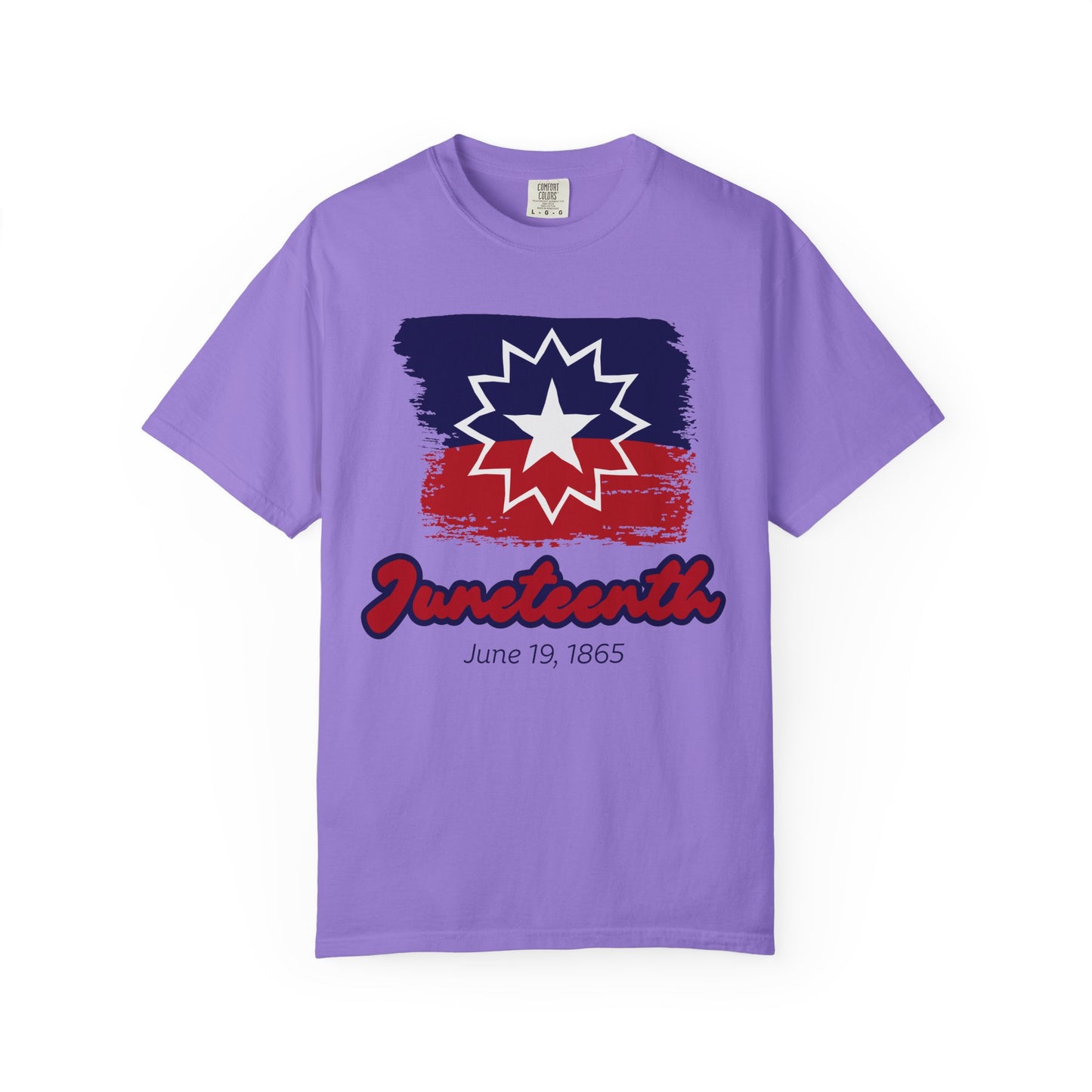 Happy Juneteenth Gift - Freedom Day Unisex Garment-Dyed T-shirt