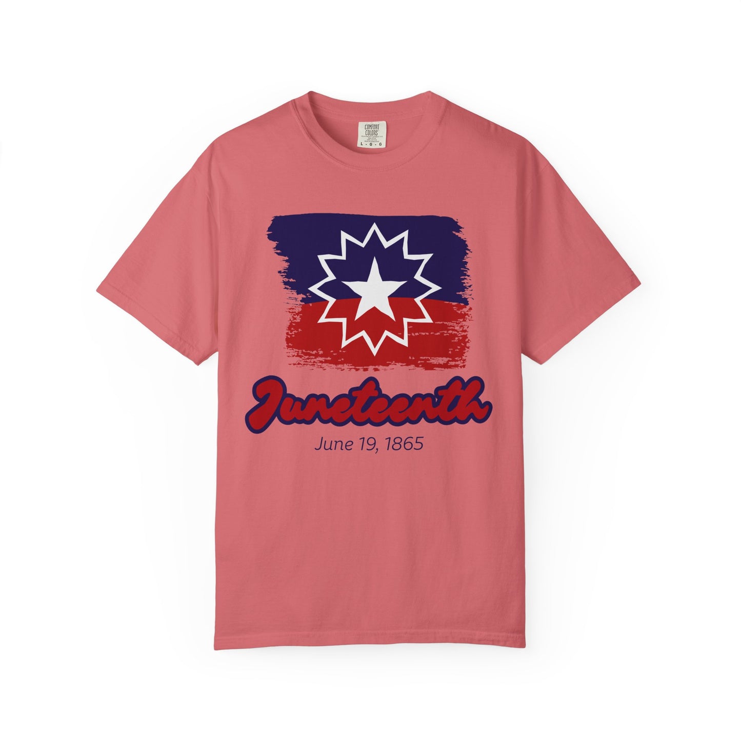 Happy Juneteenth Gift - Freedom Day Unisex Garment-Dyed T-shirt