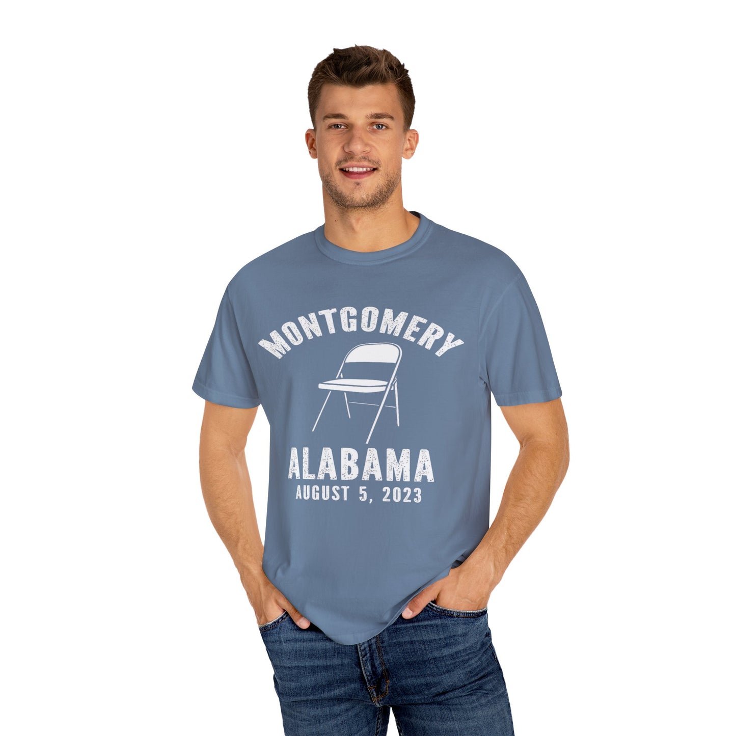 Montgomery Brawl Juneteenth Gift - Freedom Day Unisex Garment-Dyed T-shirt
