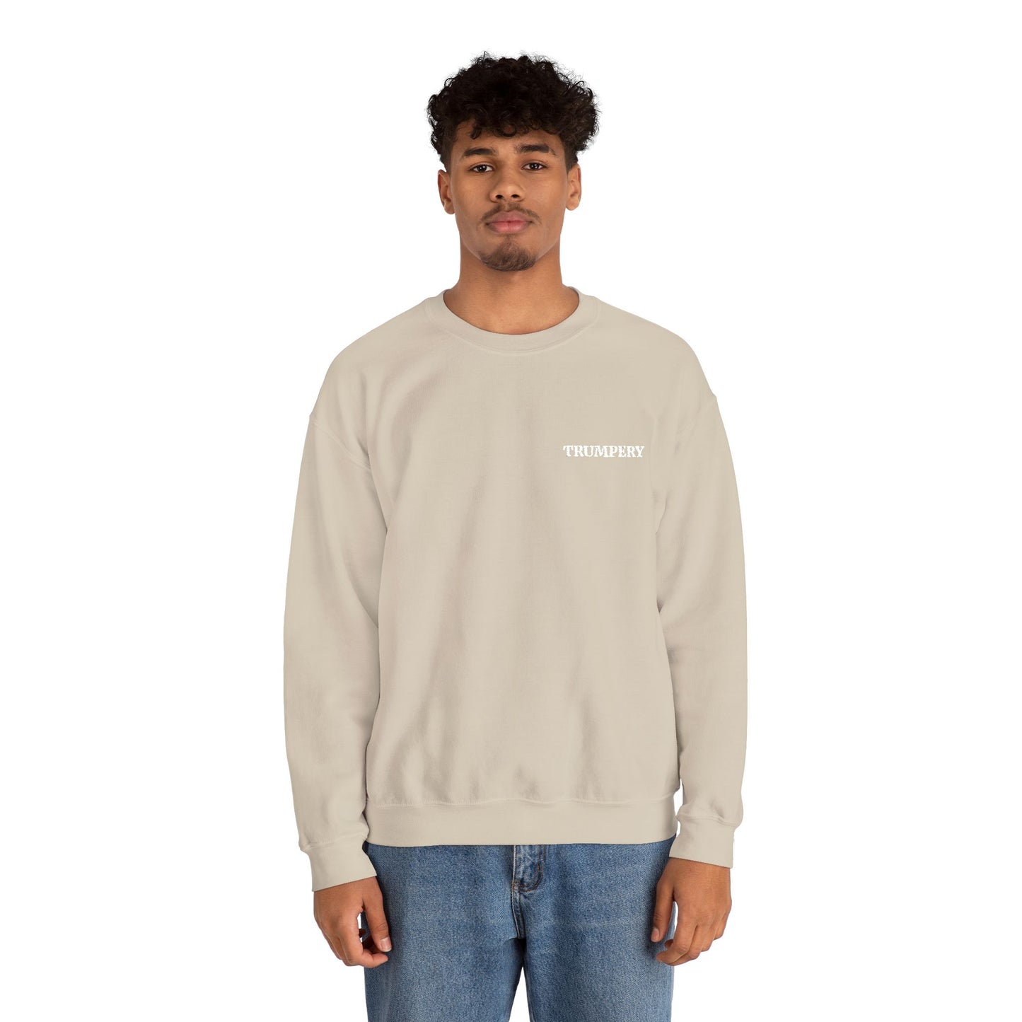 Trumpery Embroidered Unisex Crewneck Sweatshirt - Comfort Meets Activism