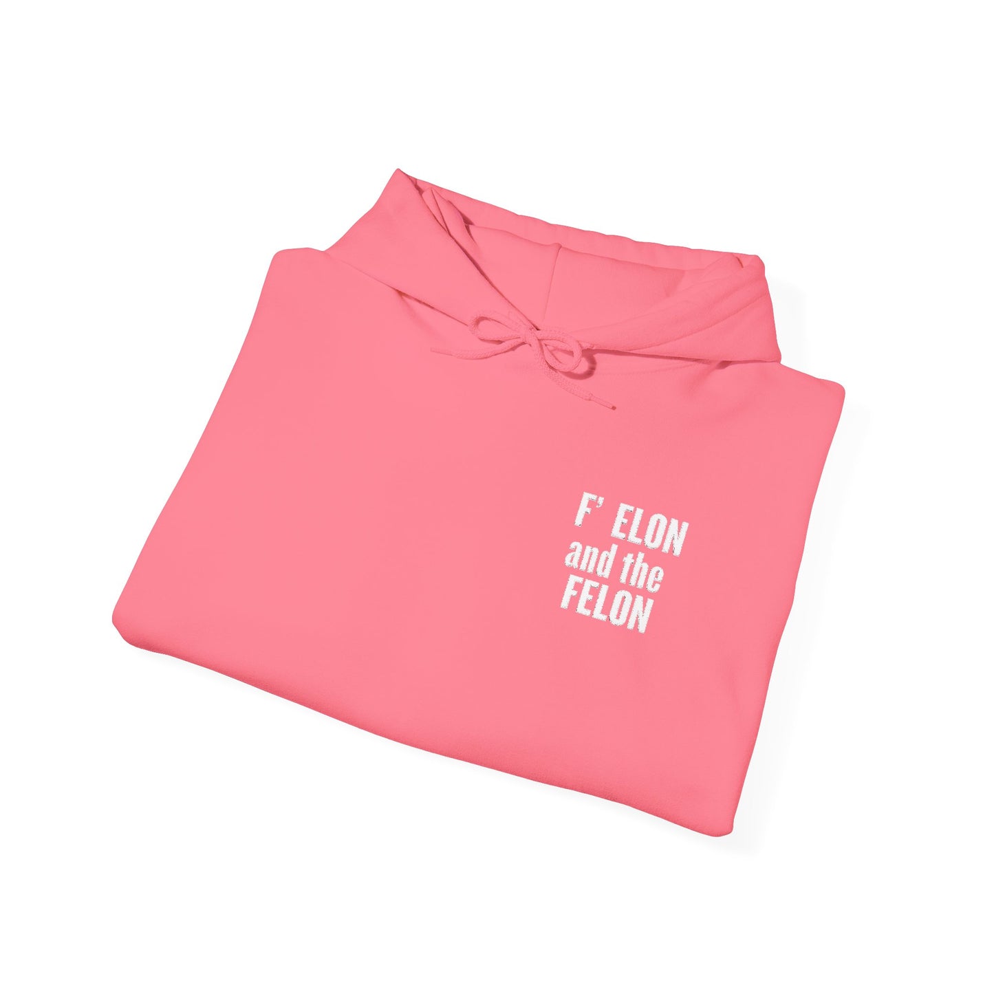 F Elon and the Felon's Heavy Blend Youth Hoodie - Trendy Felon Design