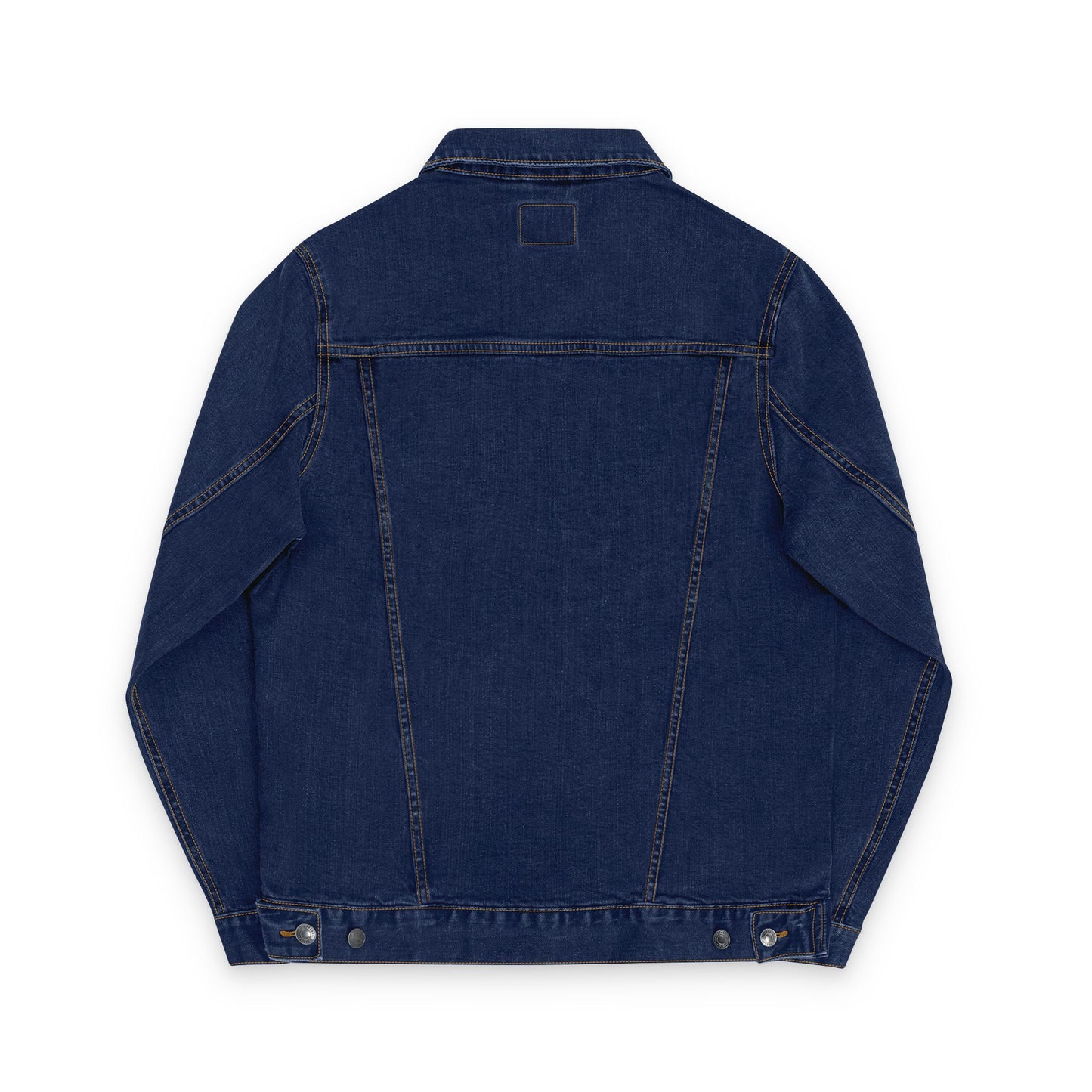Embroidered Unisex Denim Jacket - 'Never Stop Talking About Palestine, Congo, and Sudan' - Stylish & Versatile