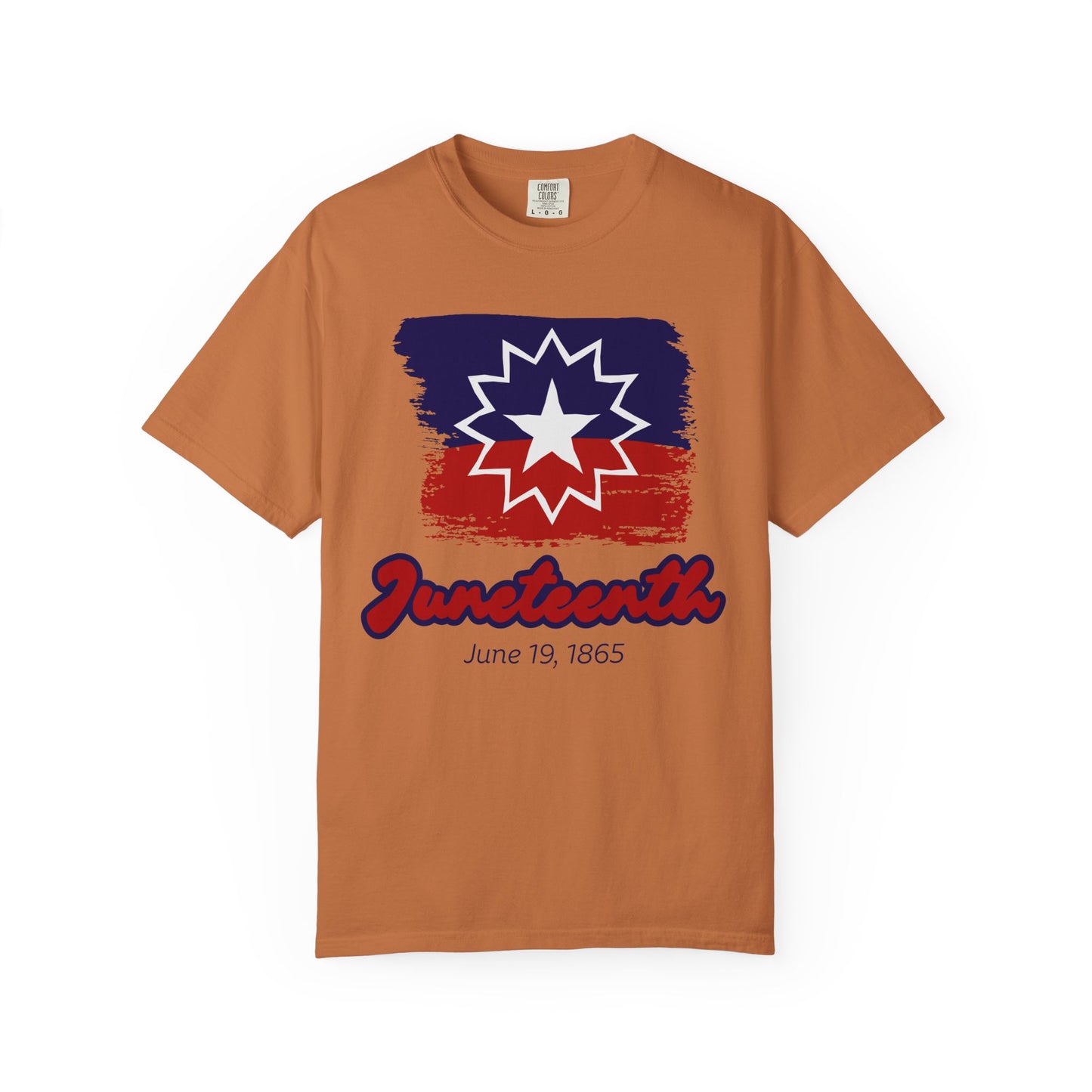 Happy Juneteenth Gift - Freedom Day Unisex Garment-Dyed T-shirt
