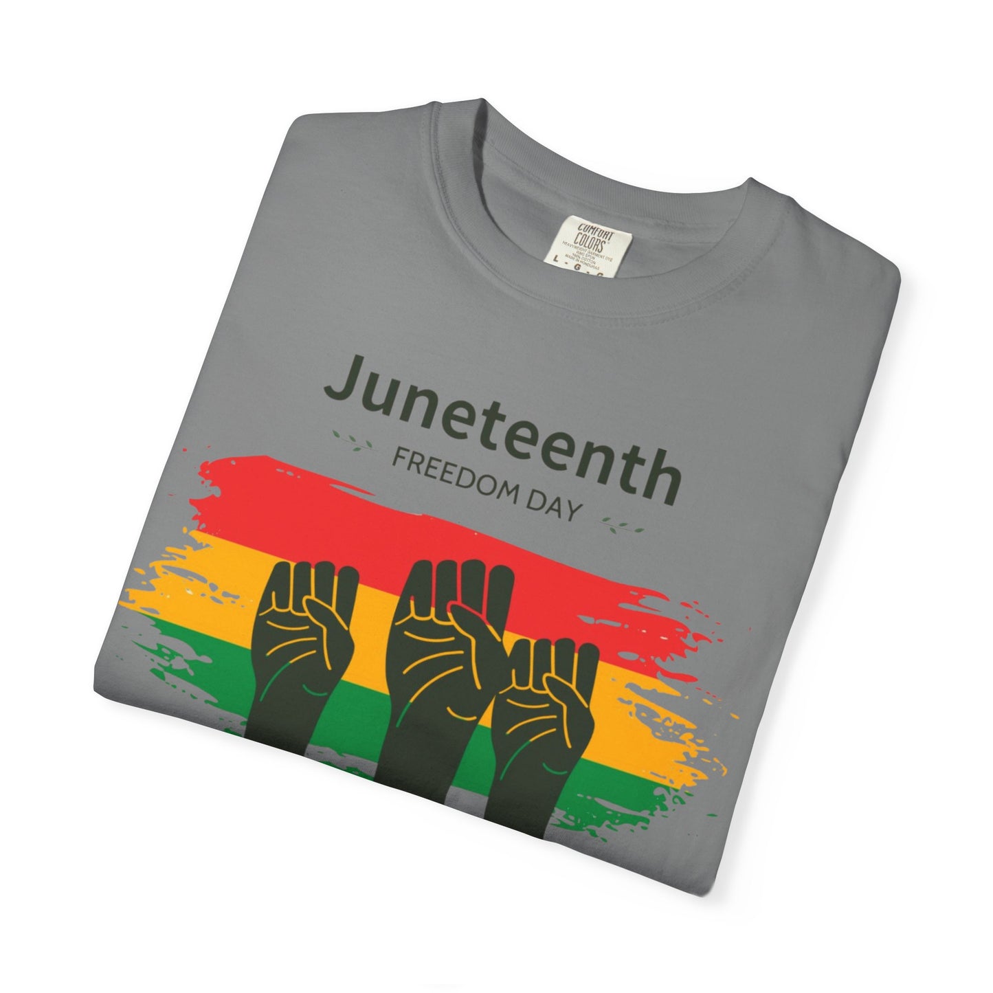 Juneteenth - Unisex Garment-Dyed T-shirt