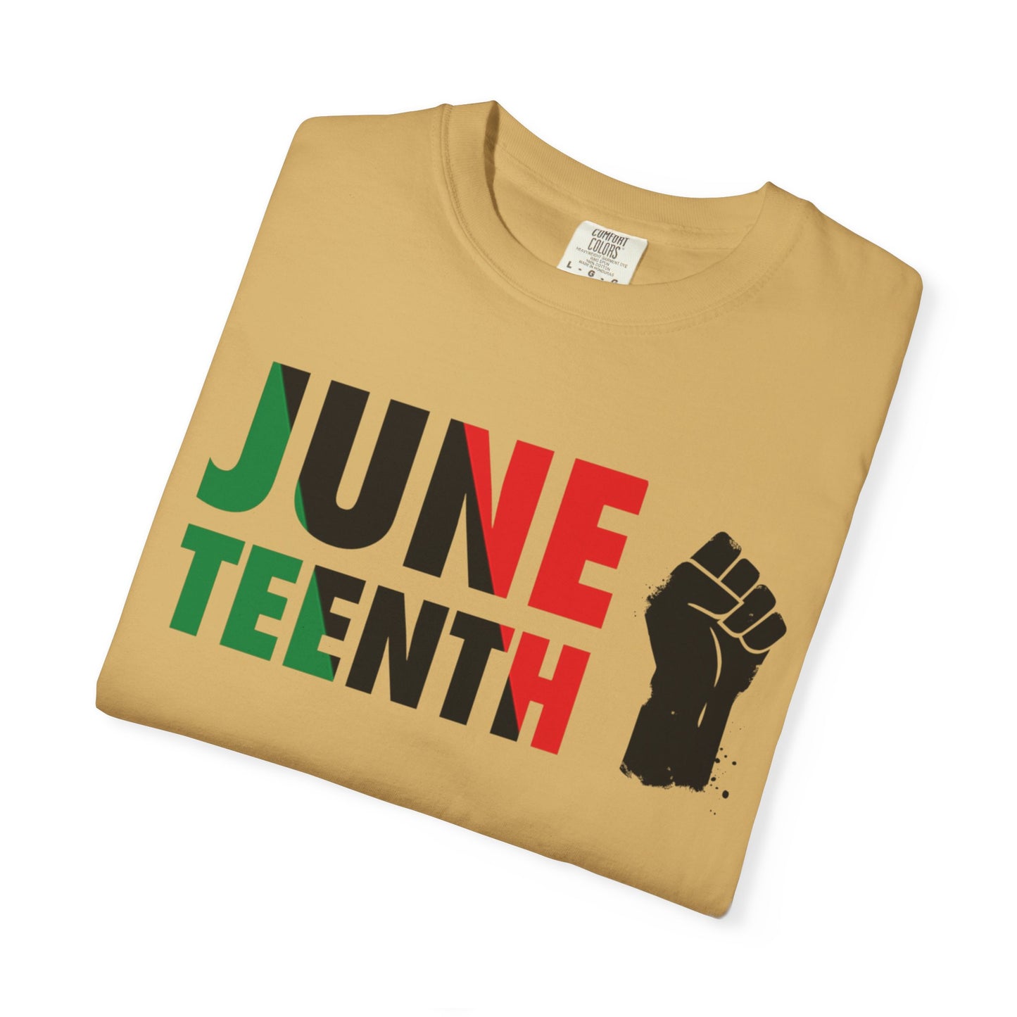 Juneteenth - Unisex Garment-Dyed T-shirt