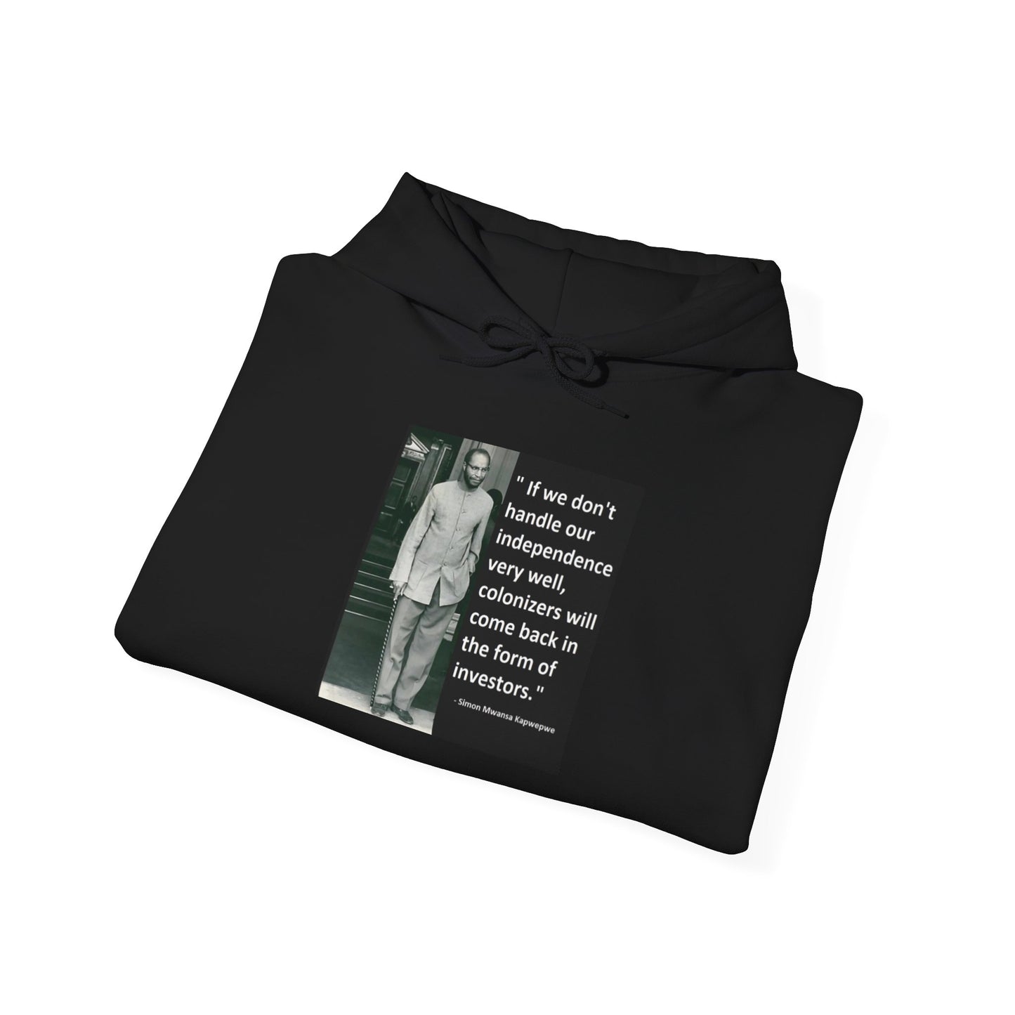 Simon Mwansa Kapwepwe - Unisex Heavy Blend™ Hooded Sweatshirt
