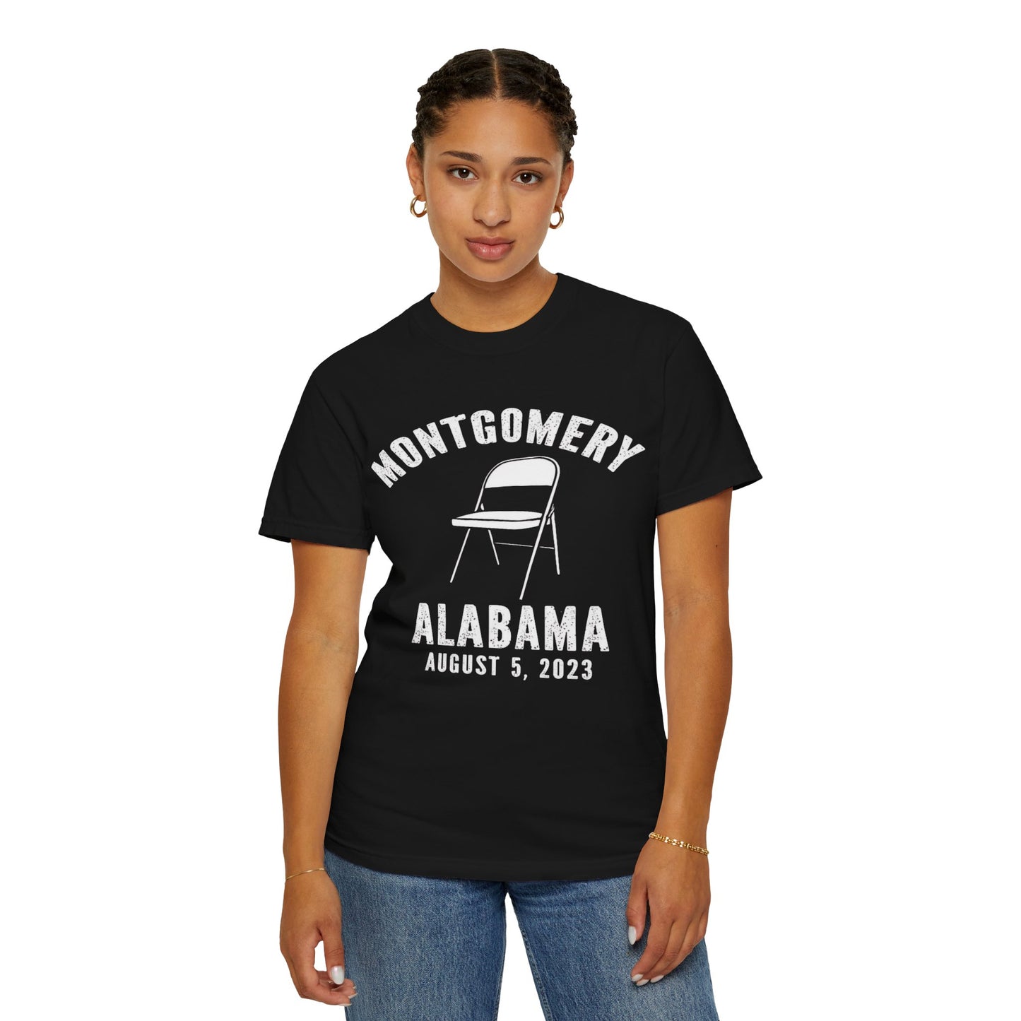 Montgomery Brawl Juneteenth Gift - Freedom Day Unisex Garment-Dyed T-shirt