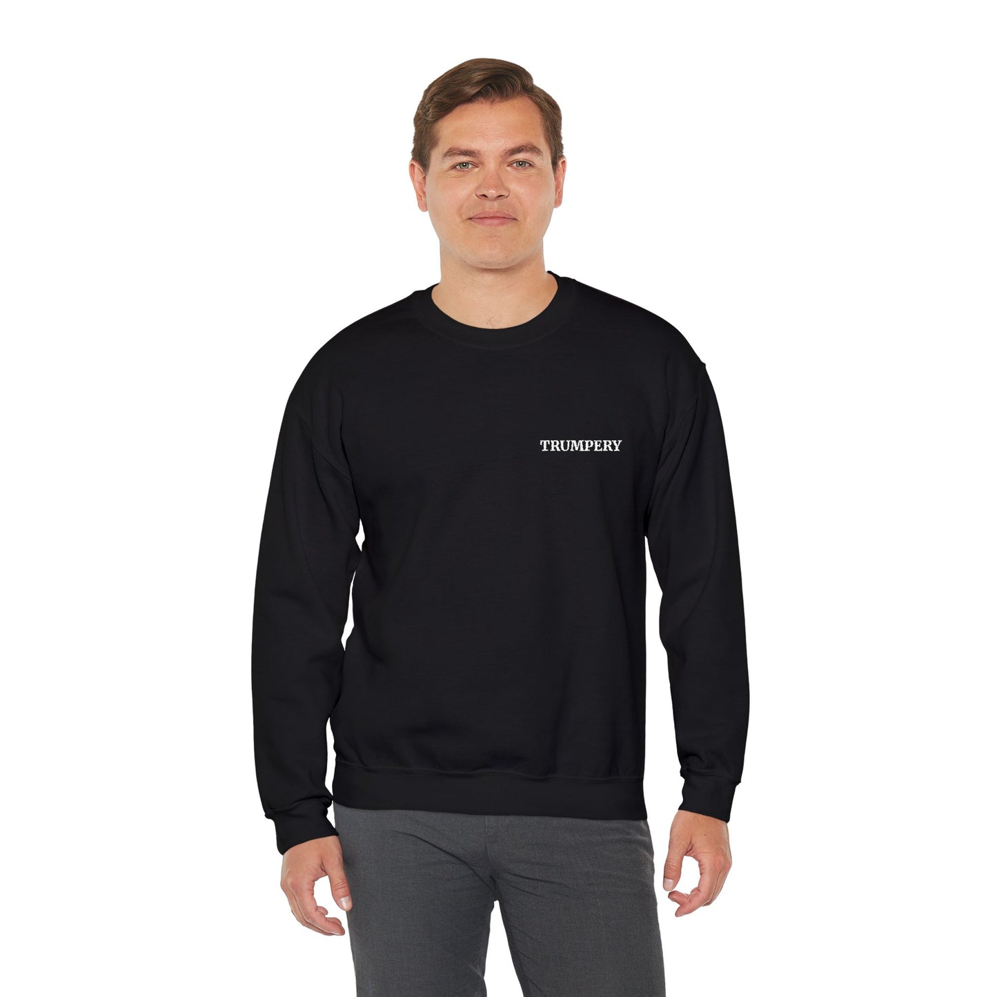 Trumpery Embroidered Unisex Crewneck Sweatshirt - Comfort Meets Activism