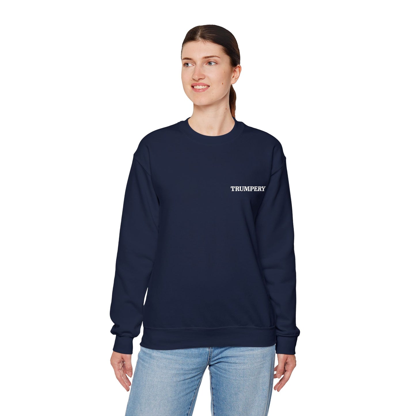 Trumpery Embroidered Unisex Crewneck Sweatshirt - Comfort Meets Activism