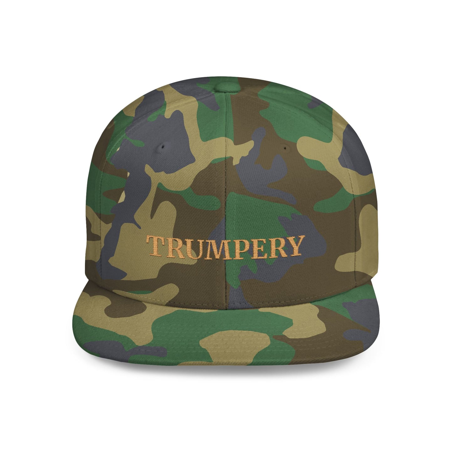Trumpery Flat Bill Snapback Hat