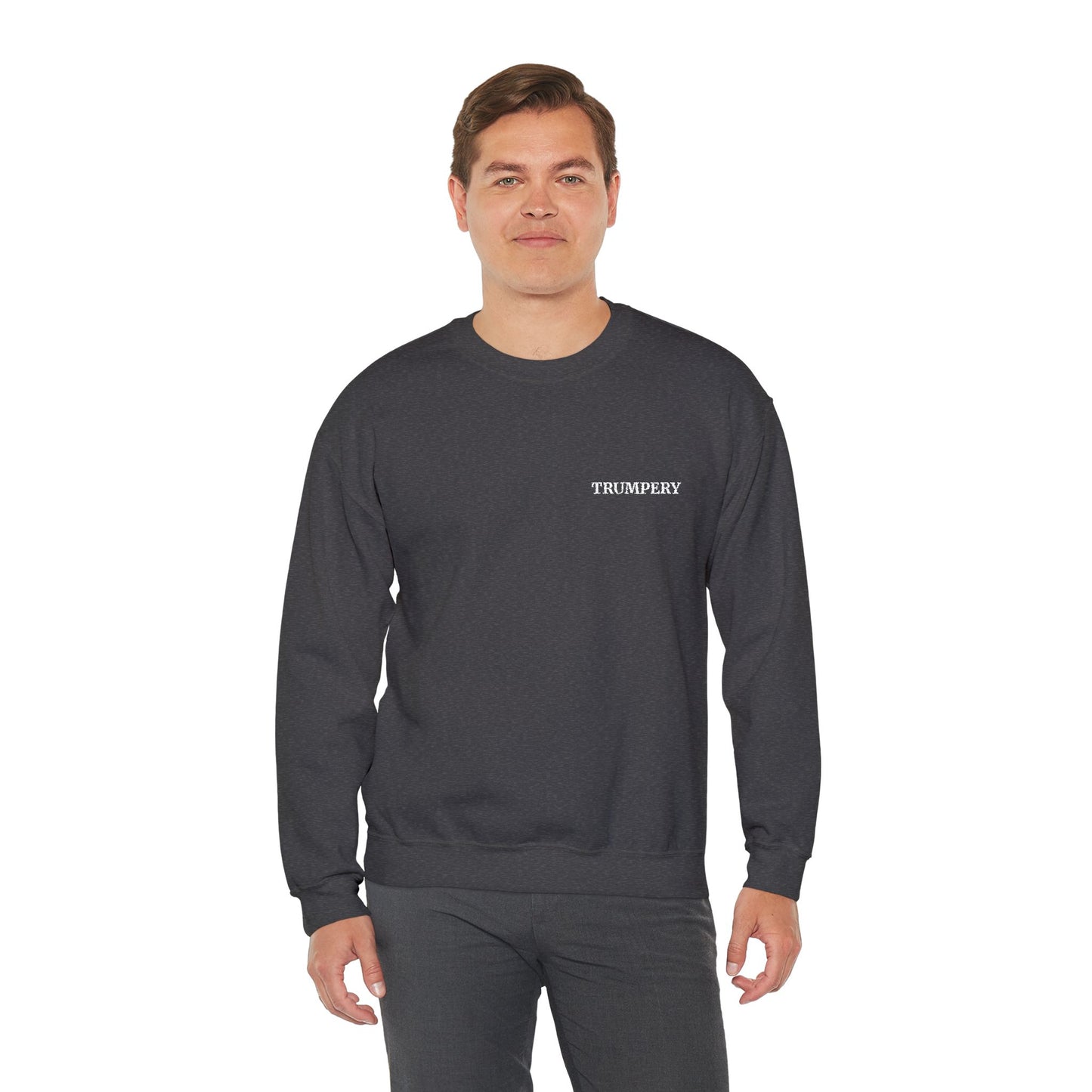 Trumpery Embroidered Unisex Crewneck Sweatshirt - Comfort Meets Activism