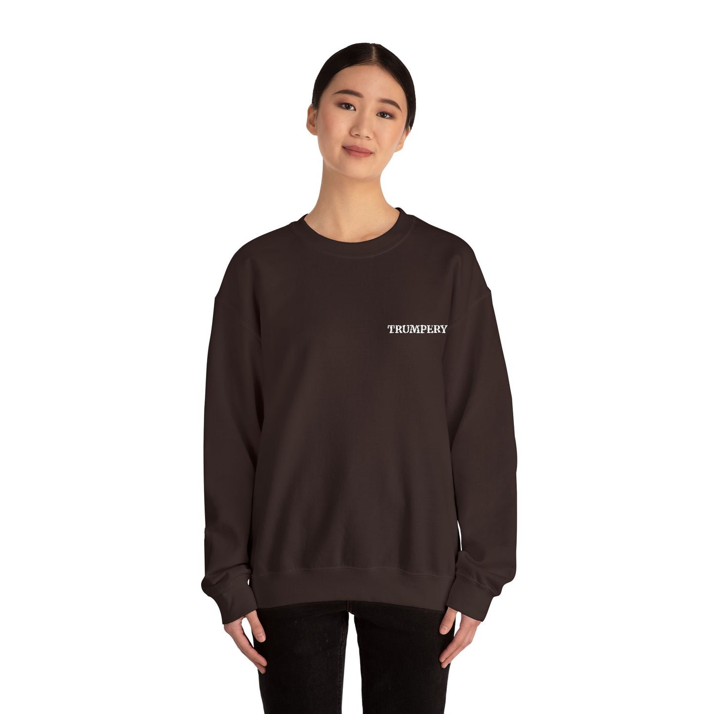 Trumpery Embroidered Unisex Crewneck Sweatshirt - Comfort Meets Activism