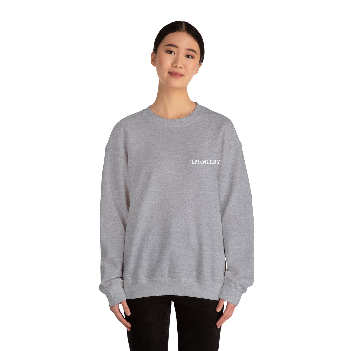 Trumpery Embroidered Unisex Crewneck Sweatshirt - Comfort Meets Activism