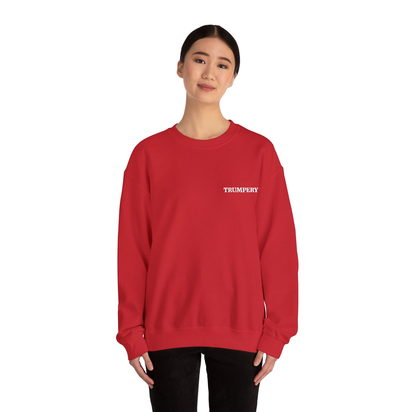 Trumpery Embroidered Unisex Crewneck Sweatshirt - Comfort Meets Activism