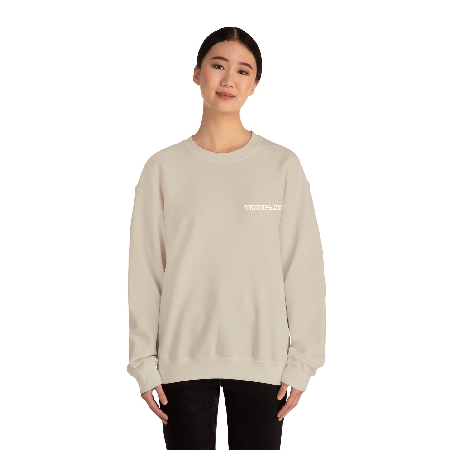 Trumpery Embroidered Unisex Crewneck Sweatshirt - Comfort Meets Activism