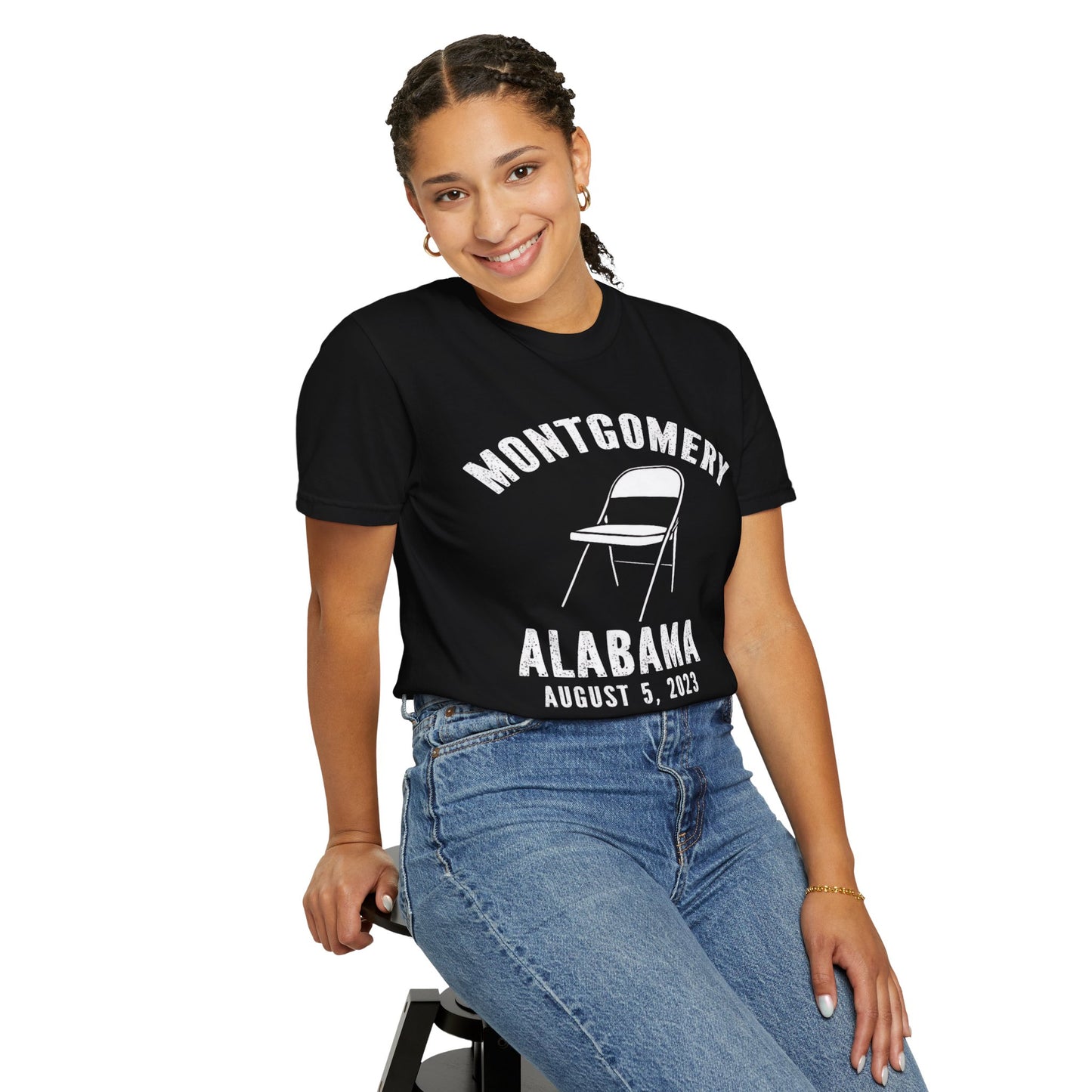 Montgomery Brawl Juneteenth Gift - Freedom Day Unisex Garment-Dyed T-shirt