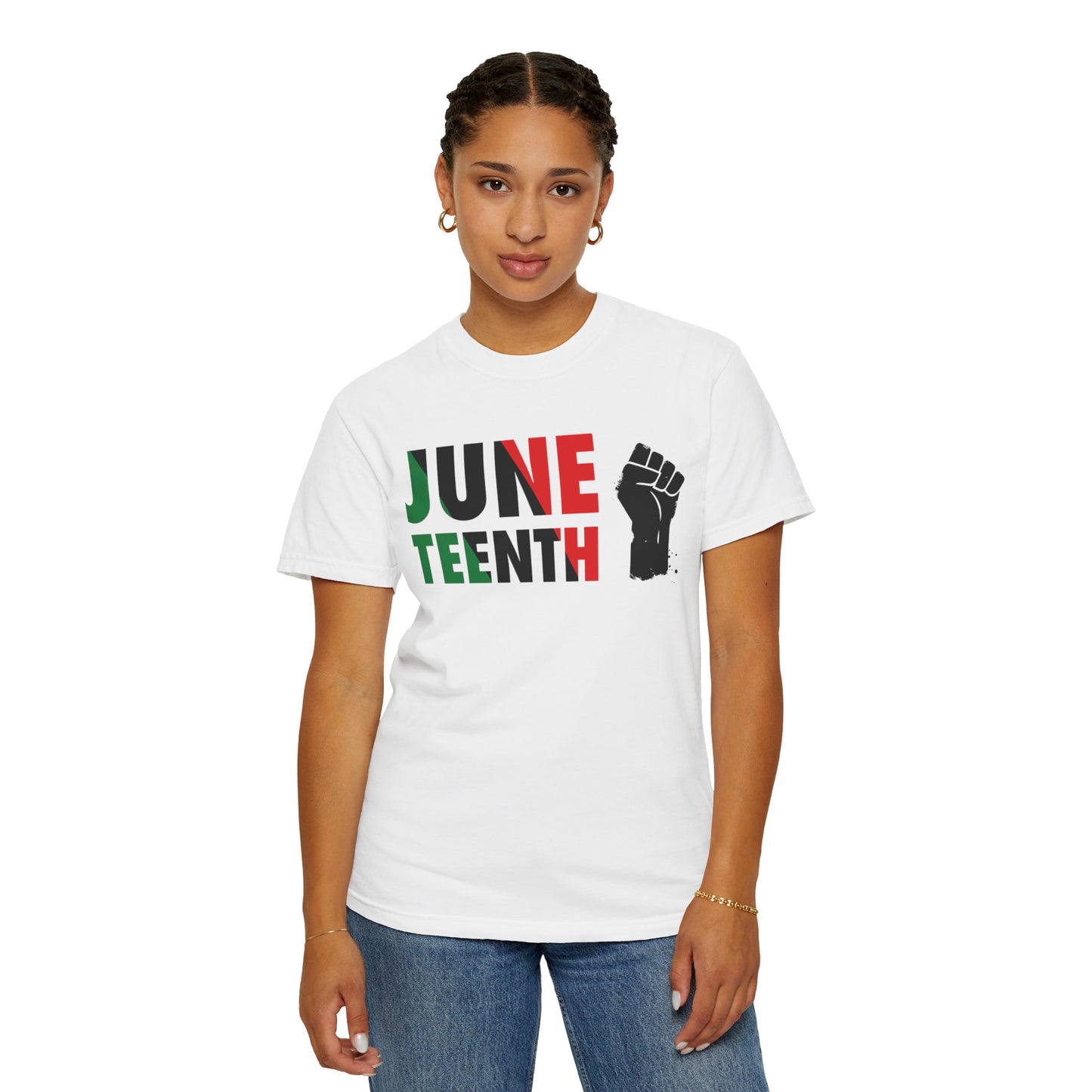 Juneteenth - Unisex Garment-Dyed T-shirt