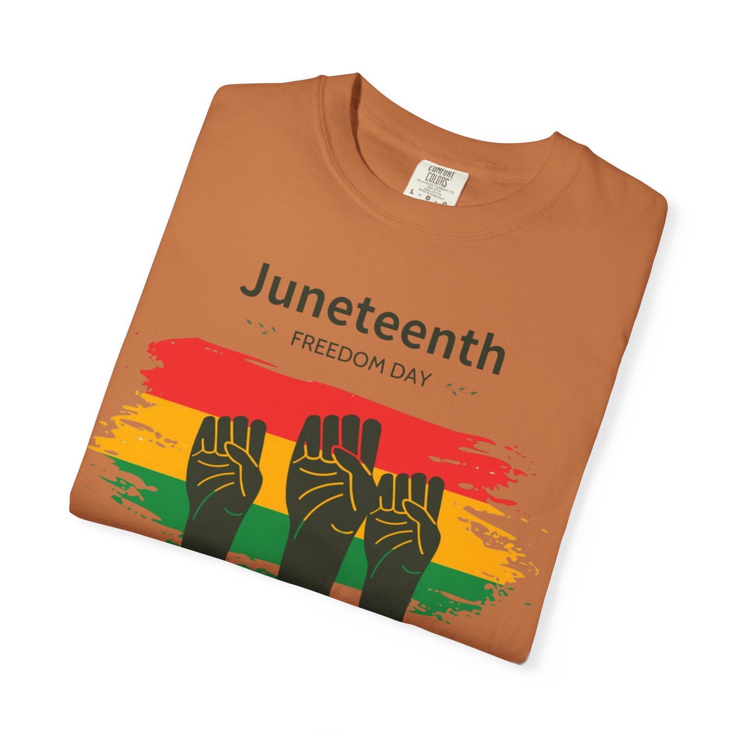 Juneteenth - Unisex Garment-Dyed T-shirt