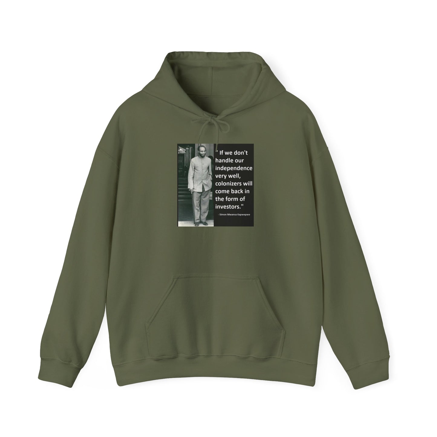 Simon Mwansa Kapwepwe - Unisex Heavy Blend™ Hooded Sweatshirt