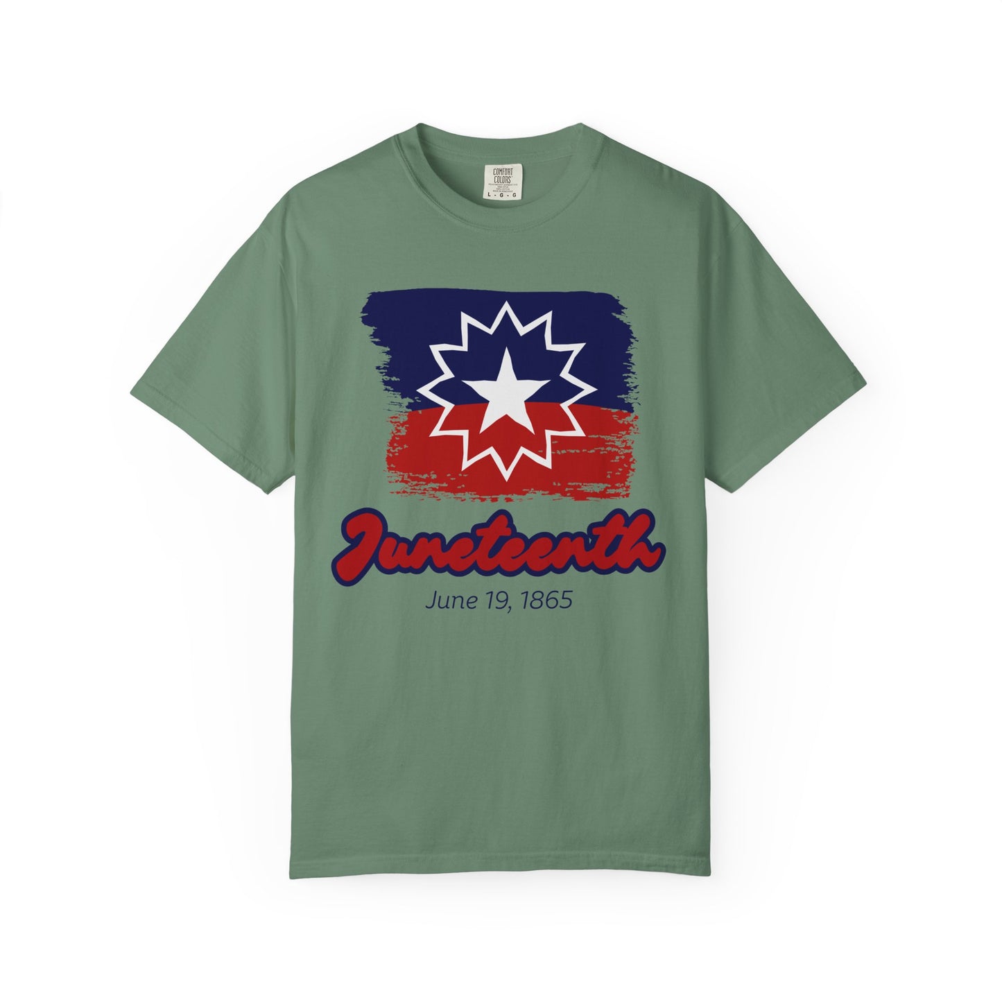 Happy Juneteenth Gift - Freedom Day Unisex Garment-Dyed T-shirt
