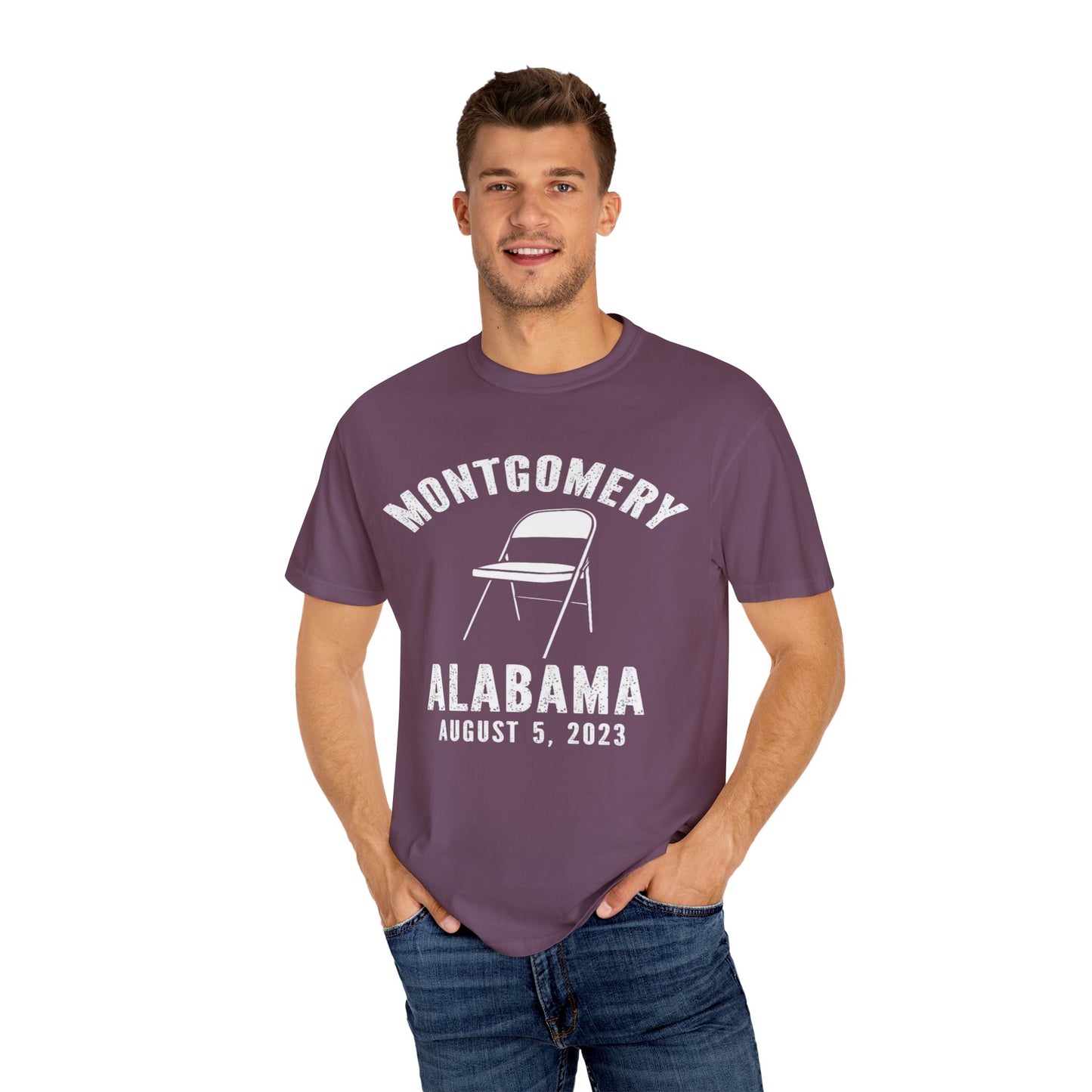 Montgomery Brawl Juneteenth Gift - Freedom Day Unisex Garment-Dyed T-shirt