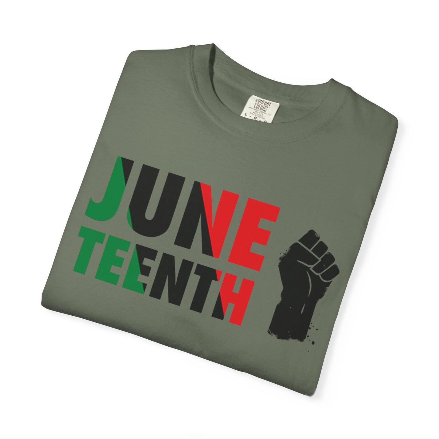 Juneteenth - Unisex Garment-Dyed T-shirt