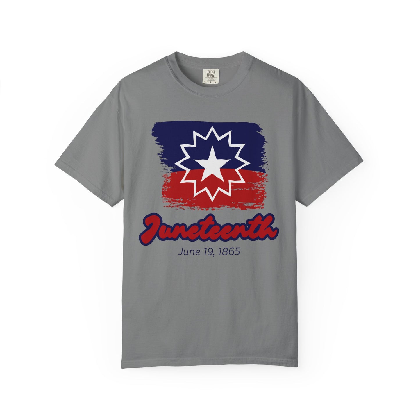 Happy Juneteenth Gift - Freedom Day Unisex Garment-Dyed T-shirt