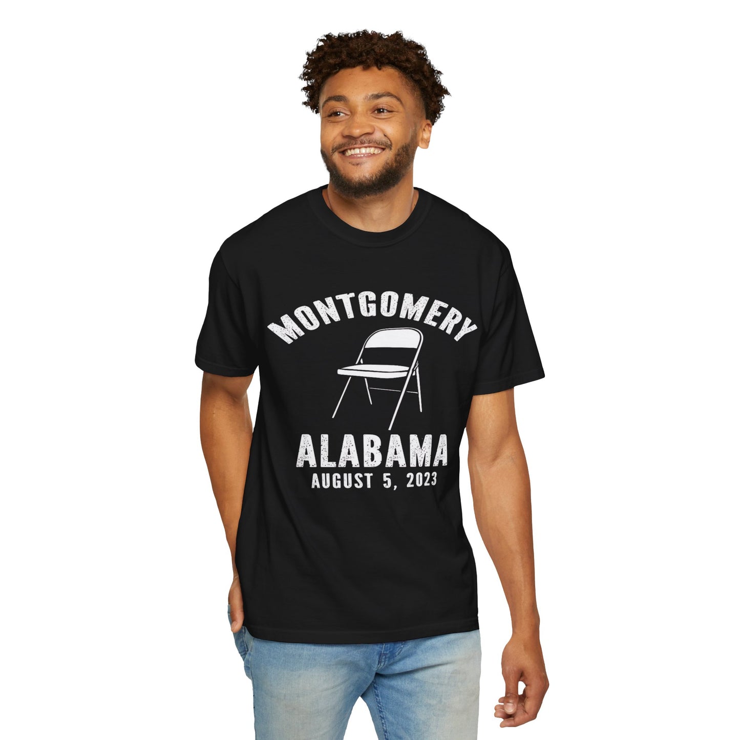 Montgomery Brawl Juneteenth Gift - Freedom Day Unisex Garment-Dyed T-shirt