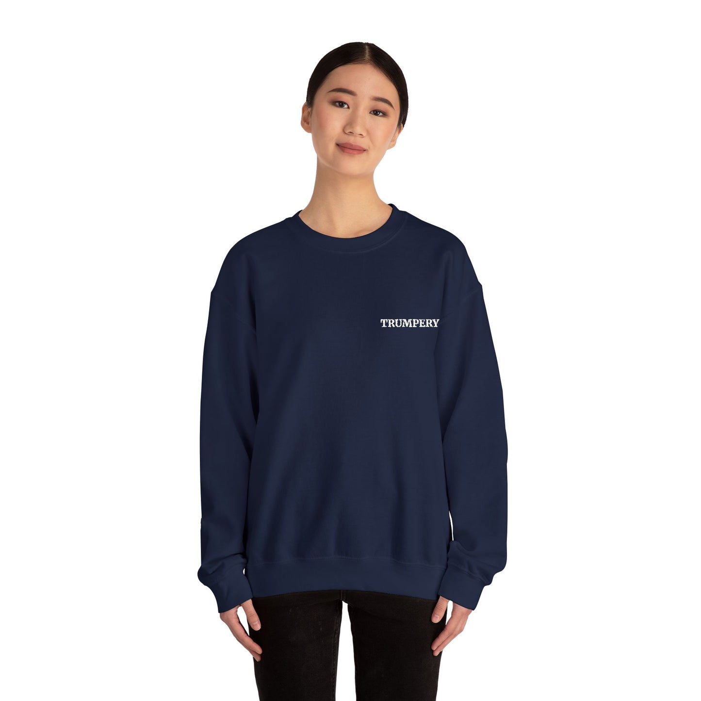 Trumpery Embroidered Unisex Crewneck Sweatshirt - Comfort Meets Activism