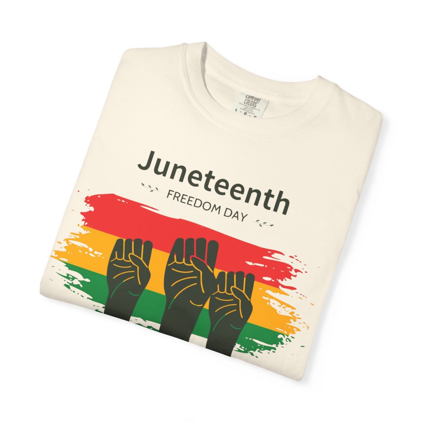Juneteenth - Unisex Garment-Dyed T-shirt