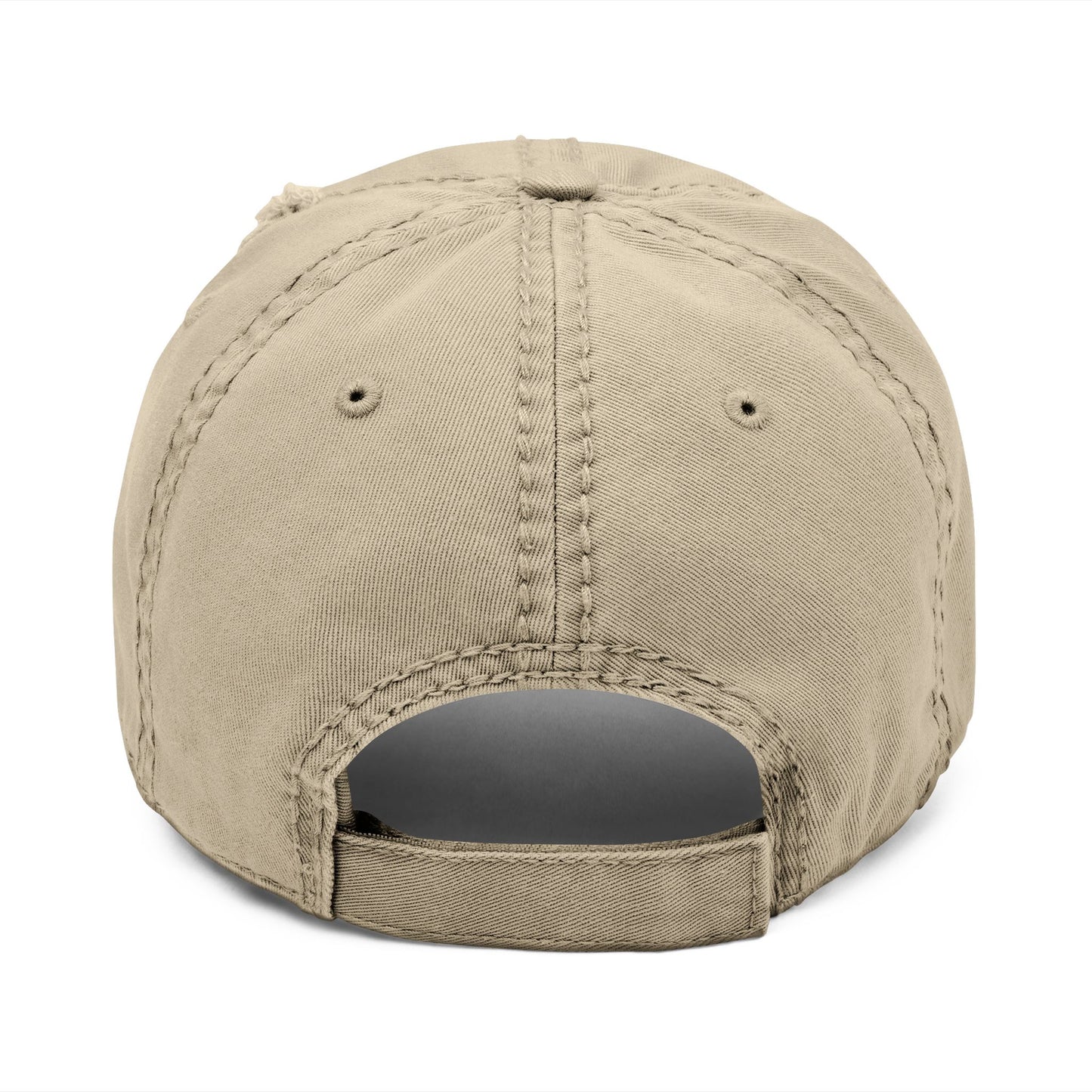Tired Distressed Dad Hat, Relaxed Cap, Gift for Dads, Casual Wear, Trendy Statement Hat