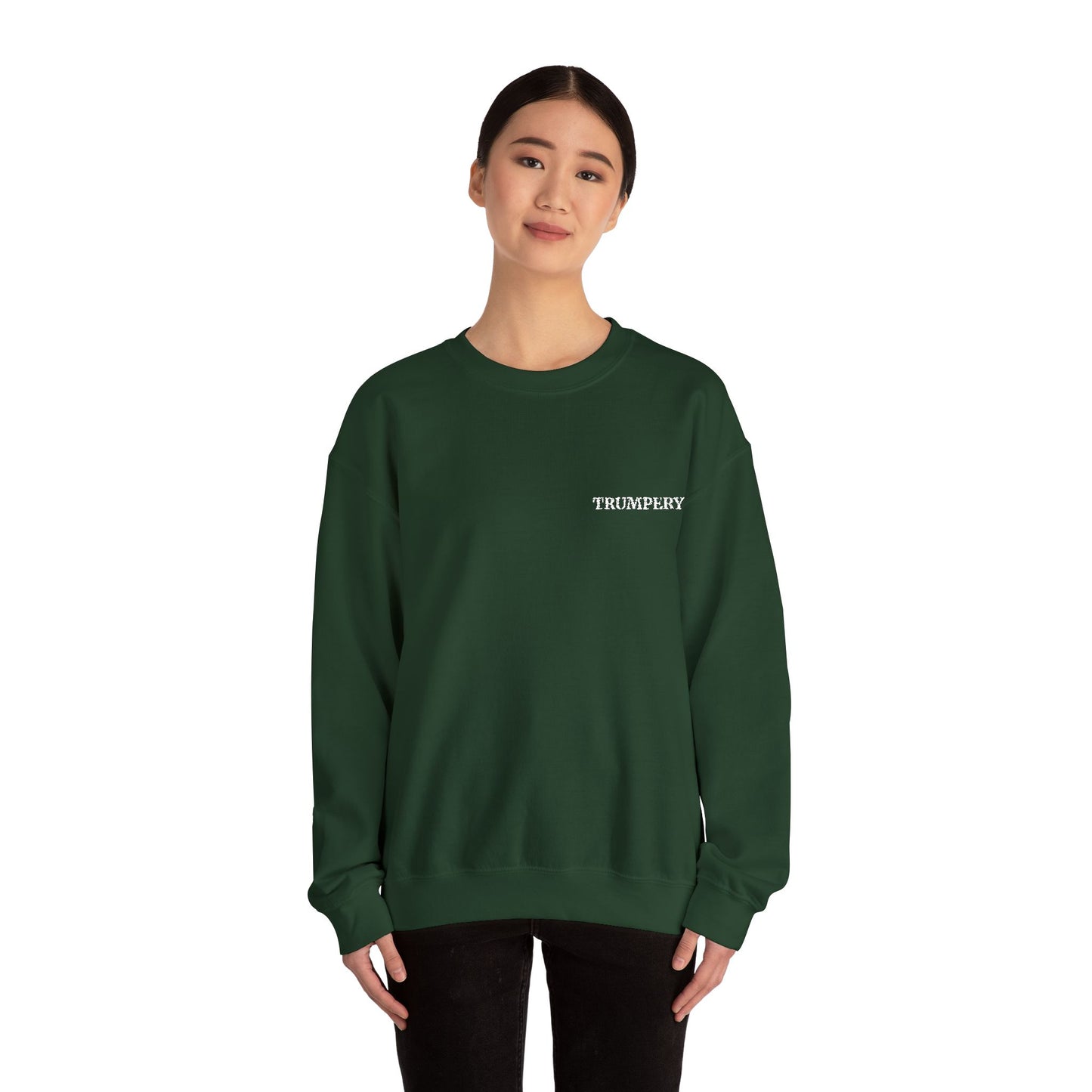 Trumpery Embroidered Unisex Crewneck Sweatshirt - Comfort Meets Activism