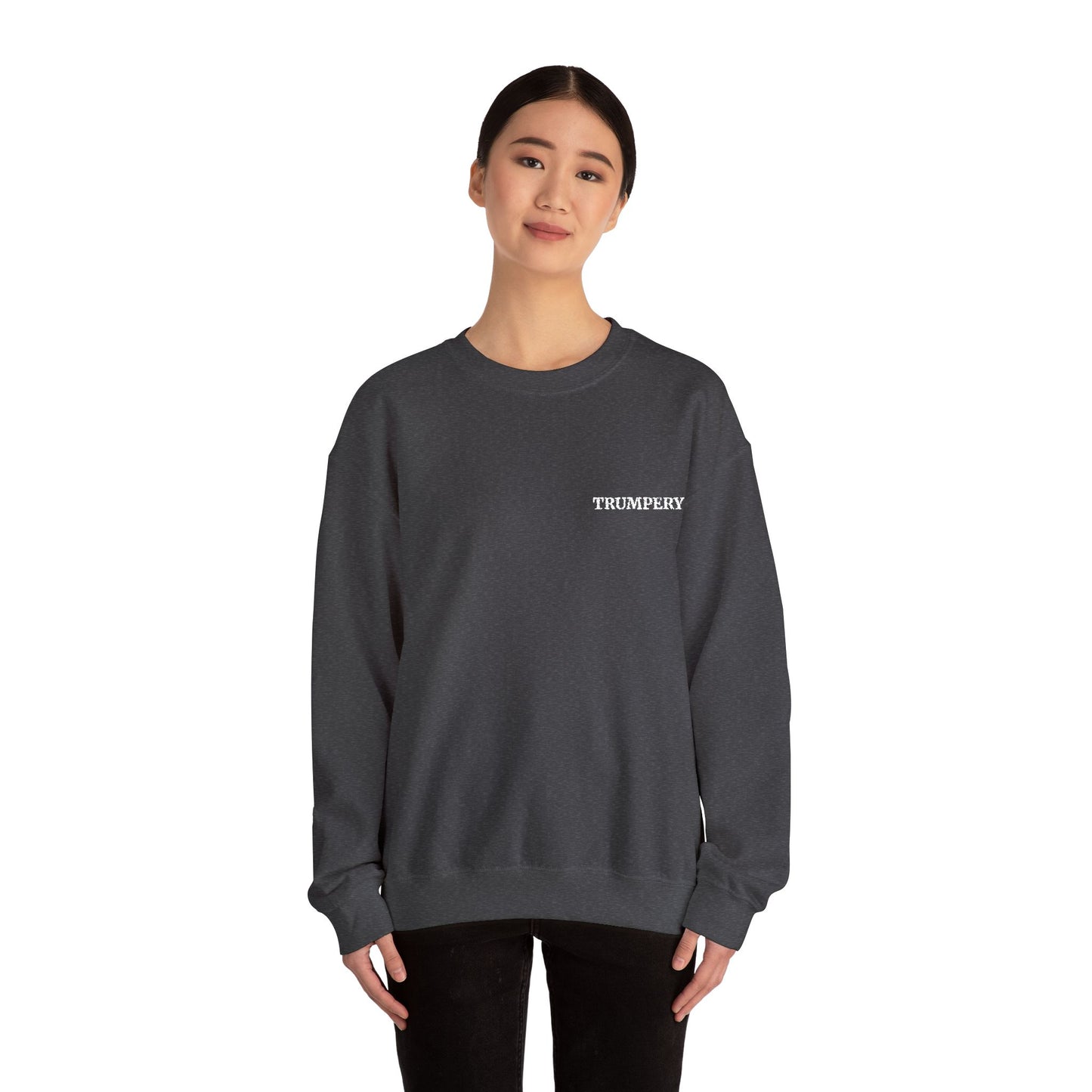 Trumpery Embroidered Unisex Crewneck Sweatshirt - Comfort Meets Activism