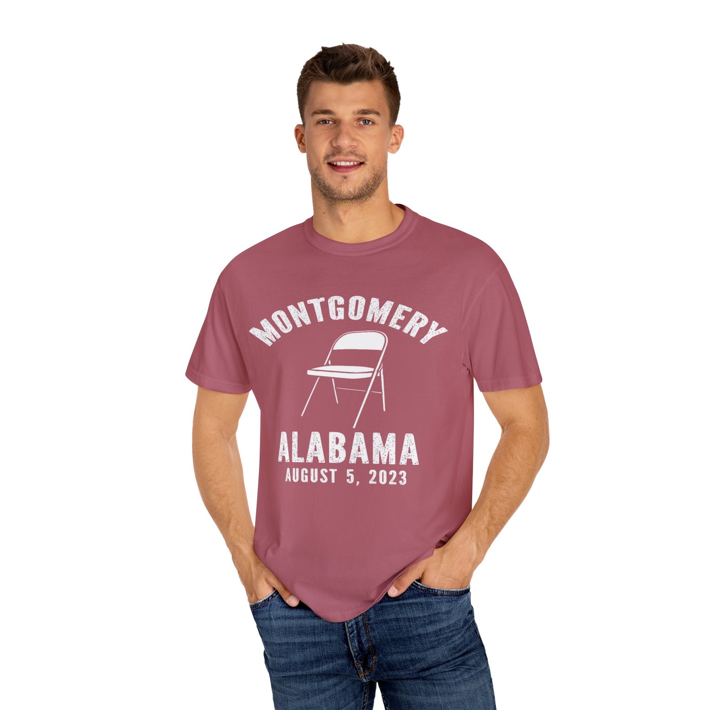 Montgomery Brawl Juneteenth Gift - Freedom Day Unisex Garment-Dyed T-shirt