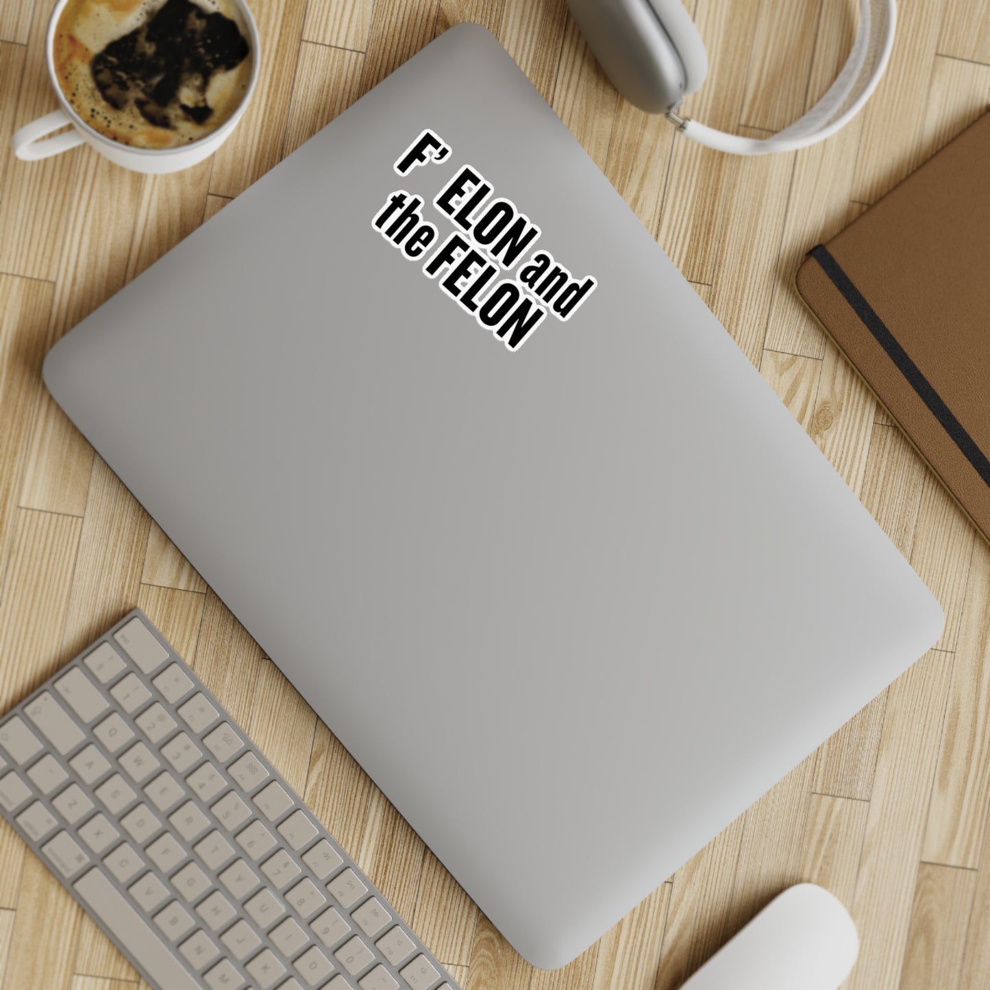 F ELON and the FELON Sticker Sheet Bundle, Funny Stickers for Windows, Gift for Friends, Party Favors, Office Humor, 5pcs Bundle