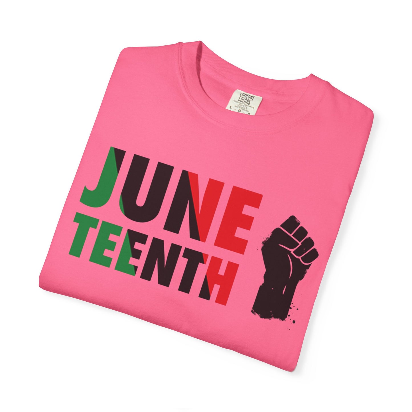 Juneteenth - Unisex Garment-Dyed T-shirt
