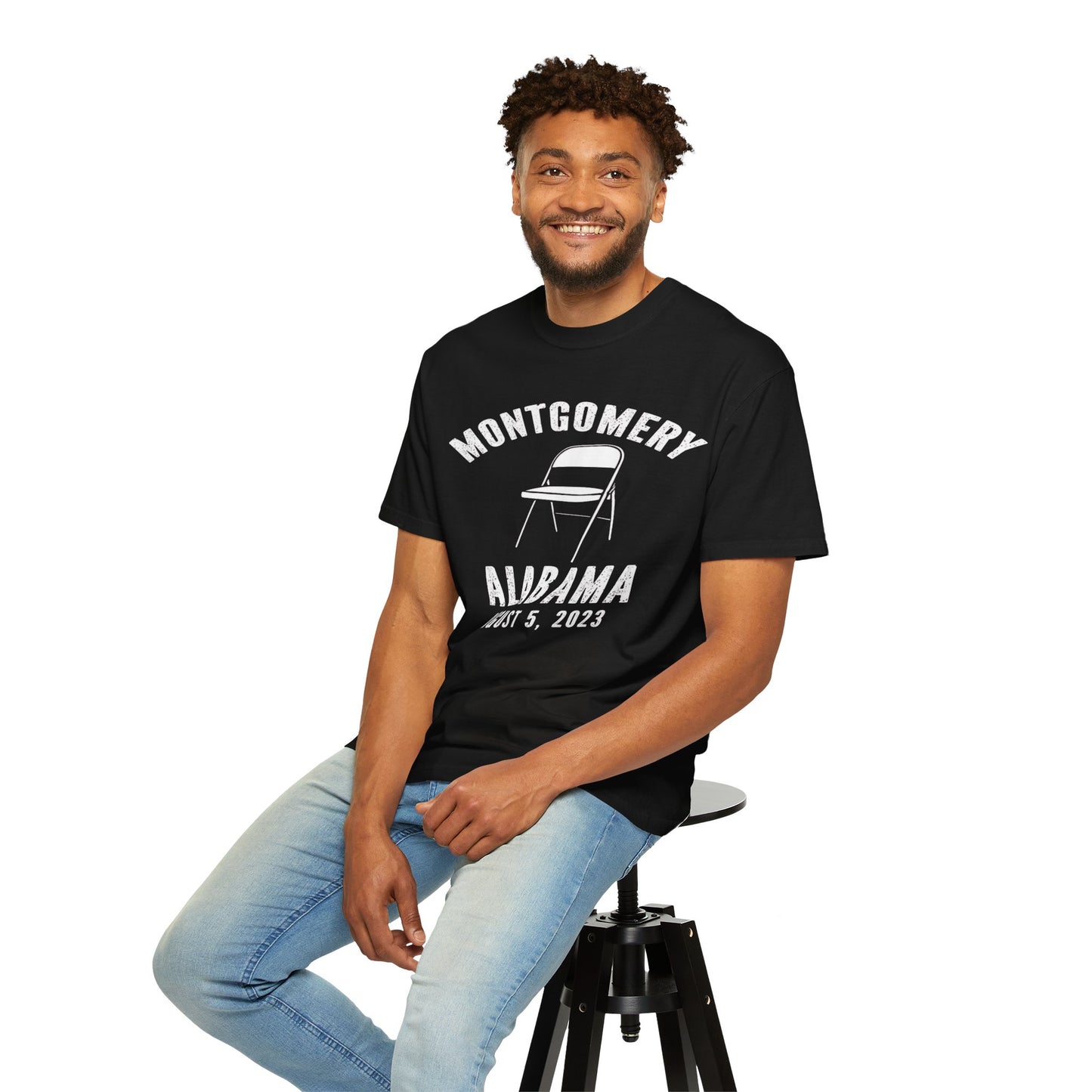 Montgomery Brawl Juneteenth Gift - Freedom Day Unisex Garment-Dyed T-shirt