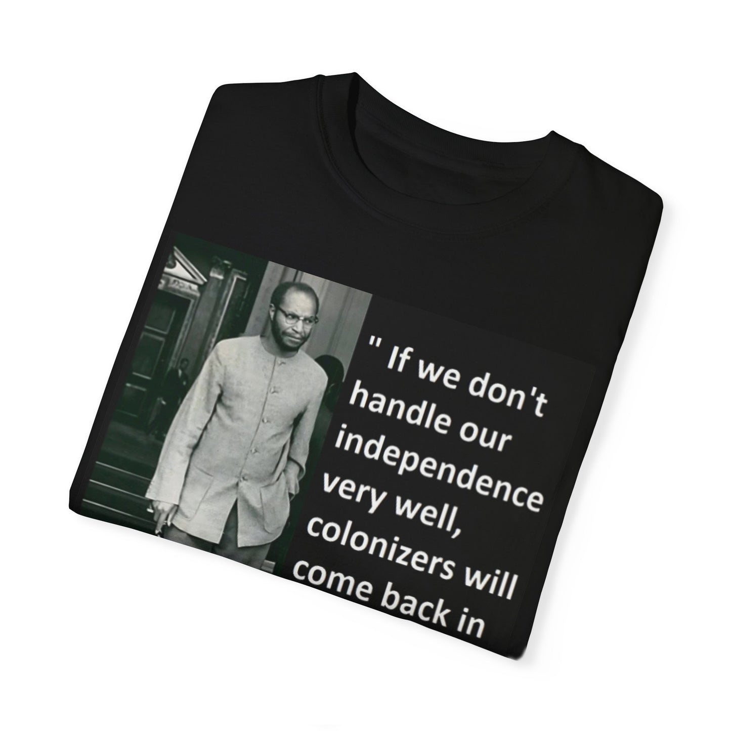Simon Mwansa Kapwepwe - Unisex Garment-Dyed T-shirt