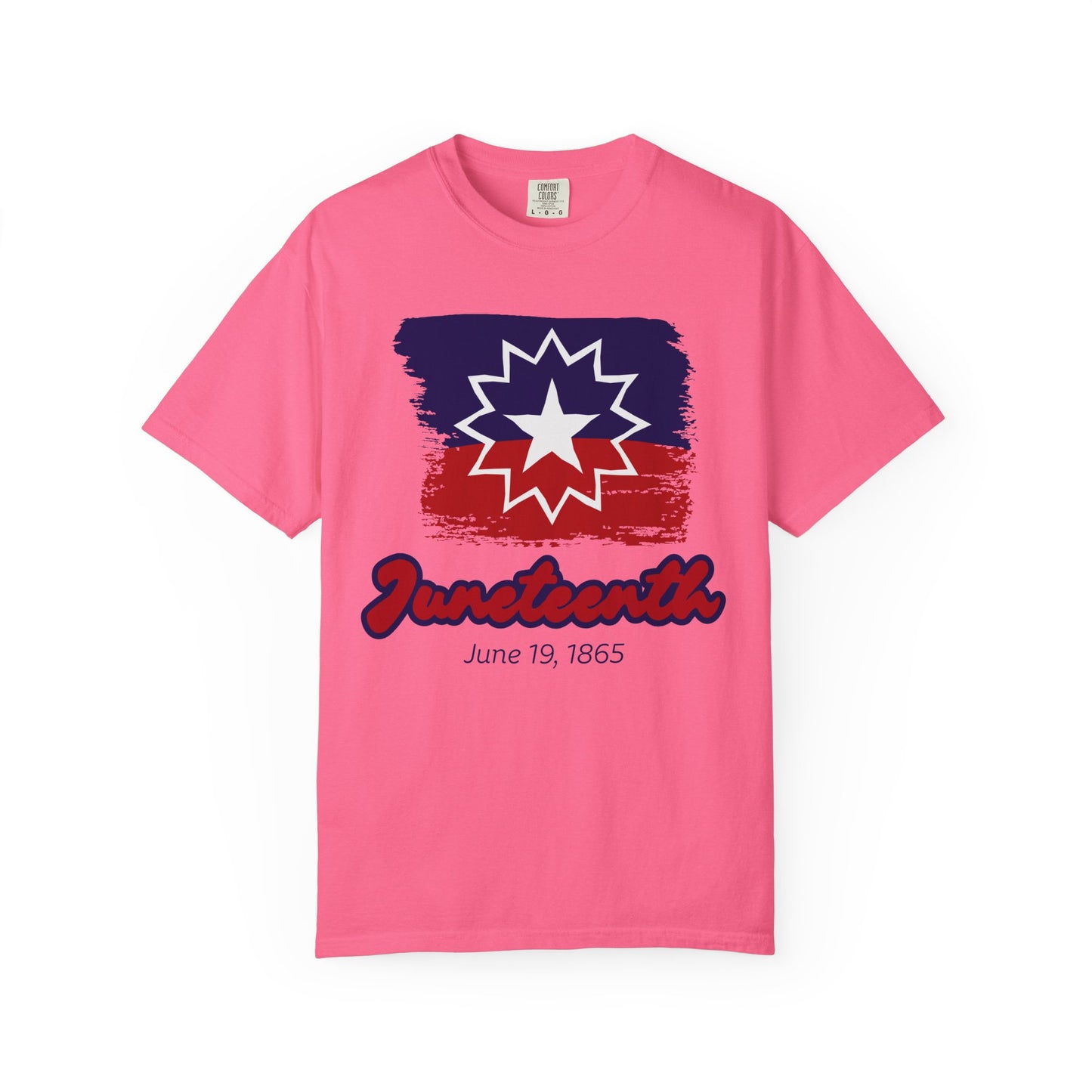 Happy Juneteenth Gift - Freedom Day Unisex Garment-Dyed T-shirt