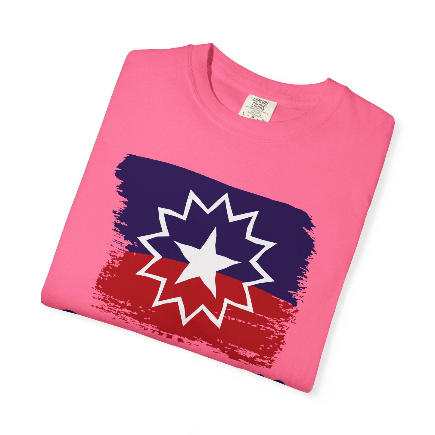 Happy Juneteenth Gift - Freedom Day Unisex Garment-Dyed T-shirt