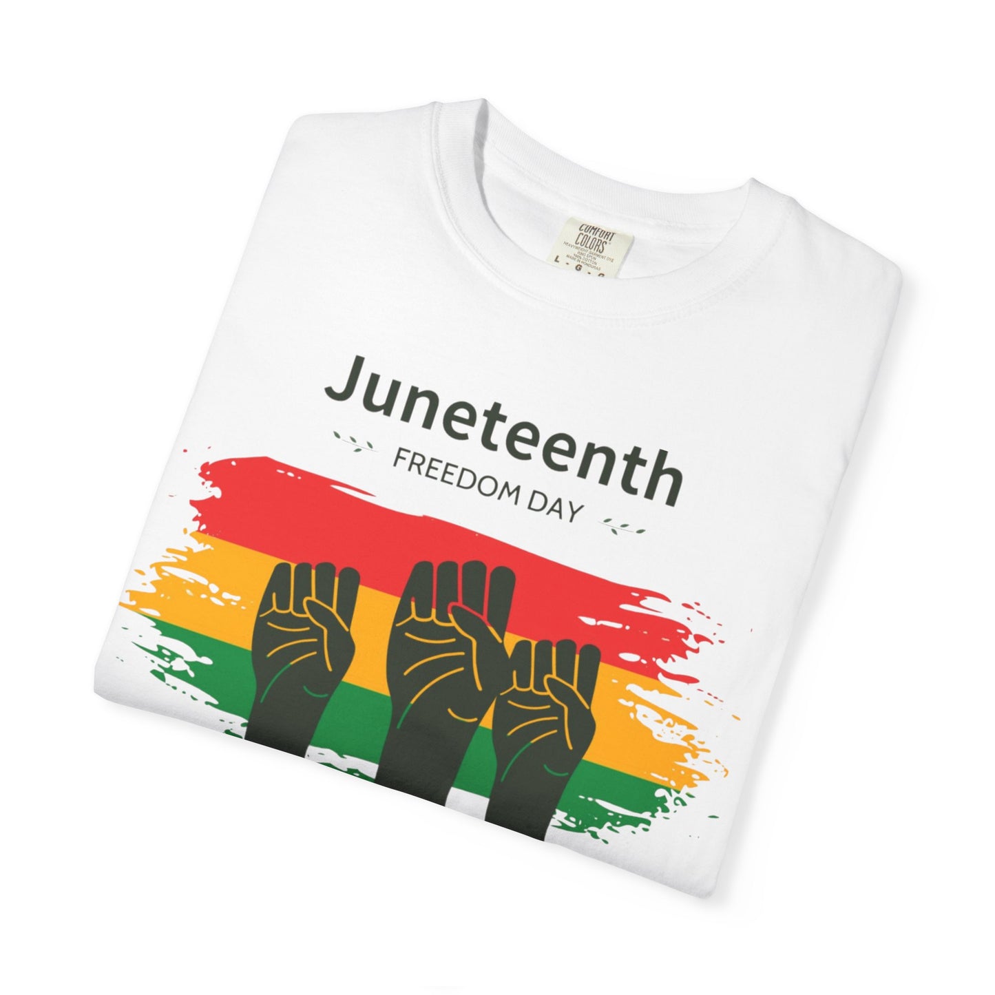 Juneteenth - Unisex Garment-Dyed T-shirt