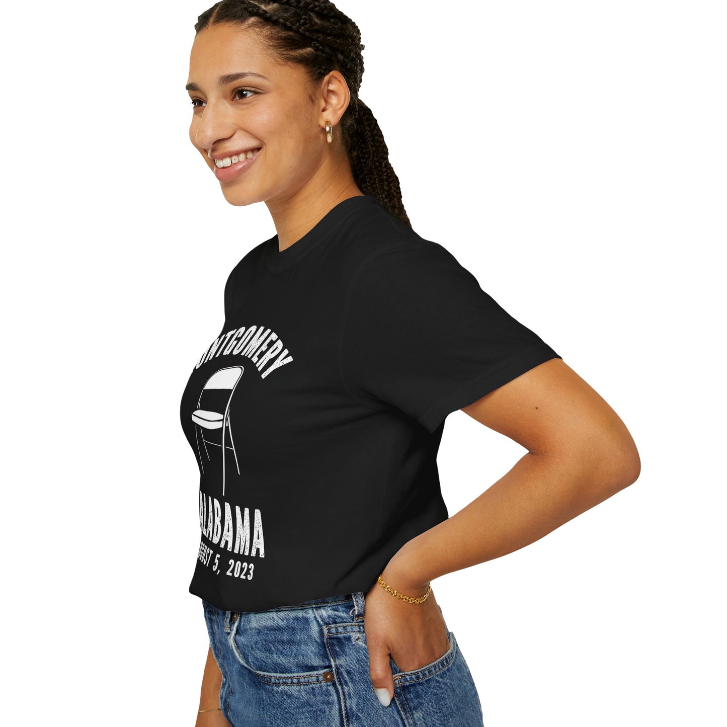 Montgomery Brawl Juneteenth Gift - Freedom Day Unisex Garment-Dyed T-shirt