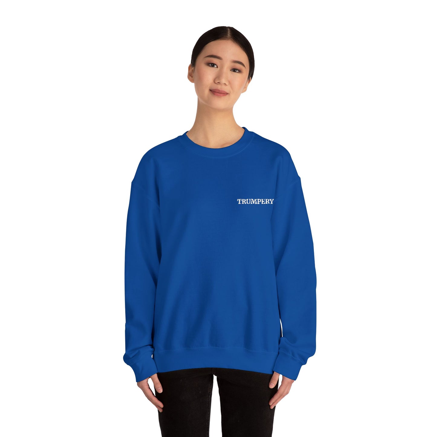 Trumpery Embroidered Unisex Crewneck Sweatshirt - Comfort Meets Activism