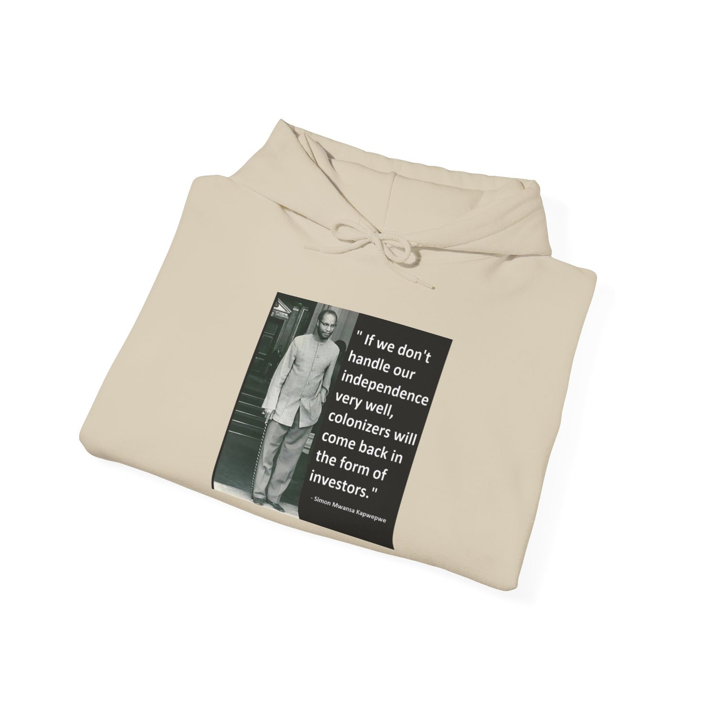 Simon Mwansa Kapwepwe - Unisex Heavy Blend™ Hooded Sweatshirt