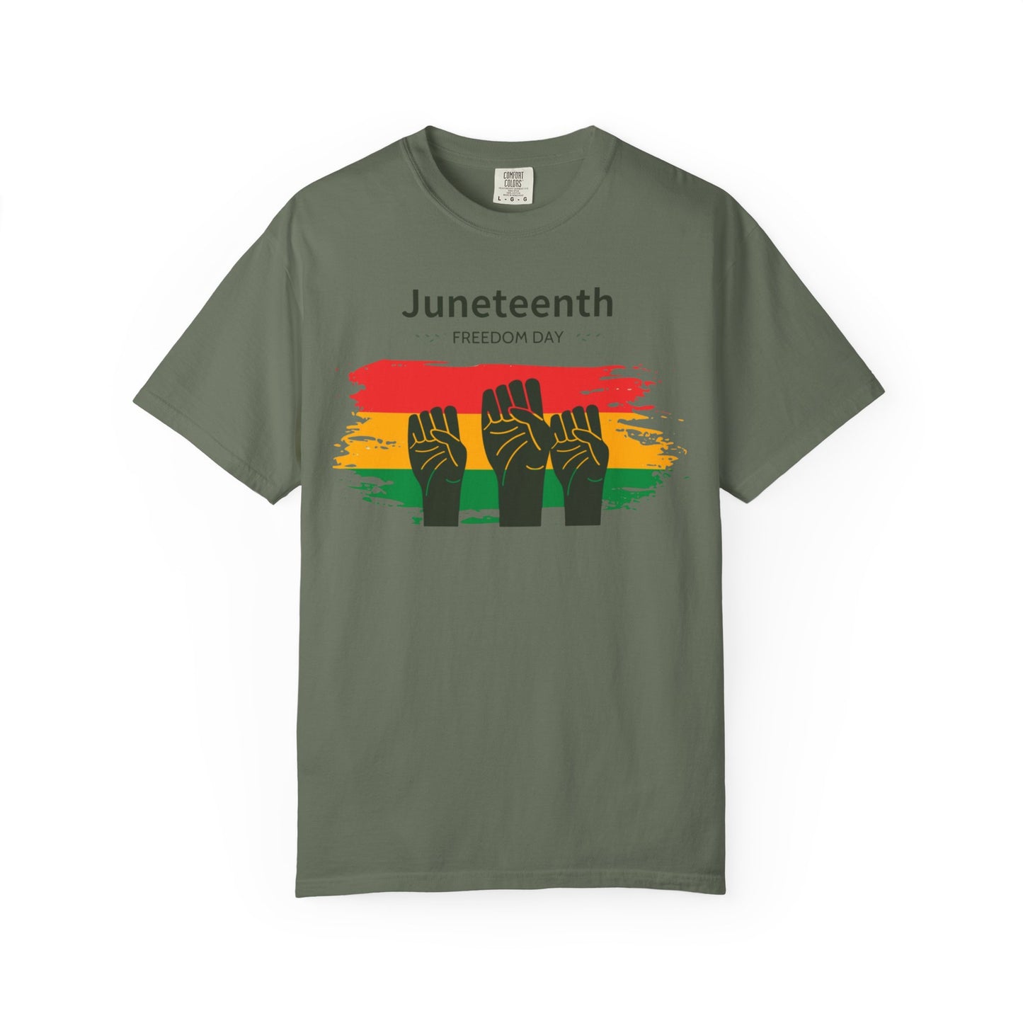 Juneteenth - Unisex Garment-Dyed T-shirt