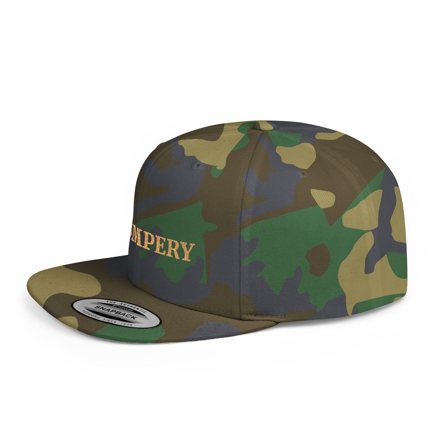 Trumpery Flat Bill Snapback Hat