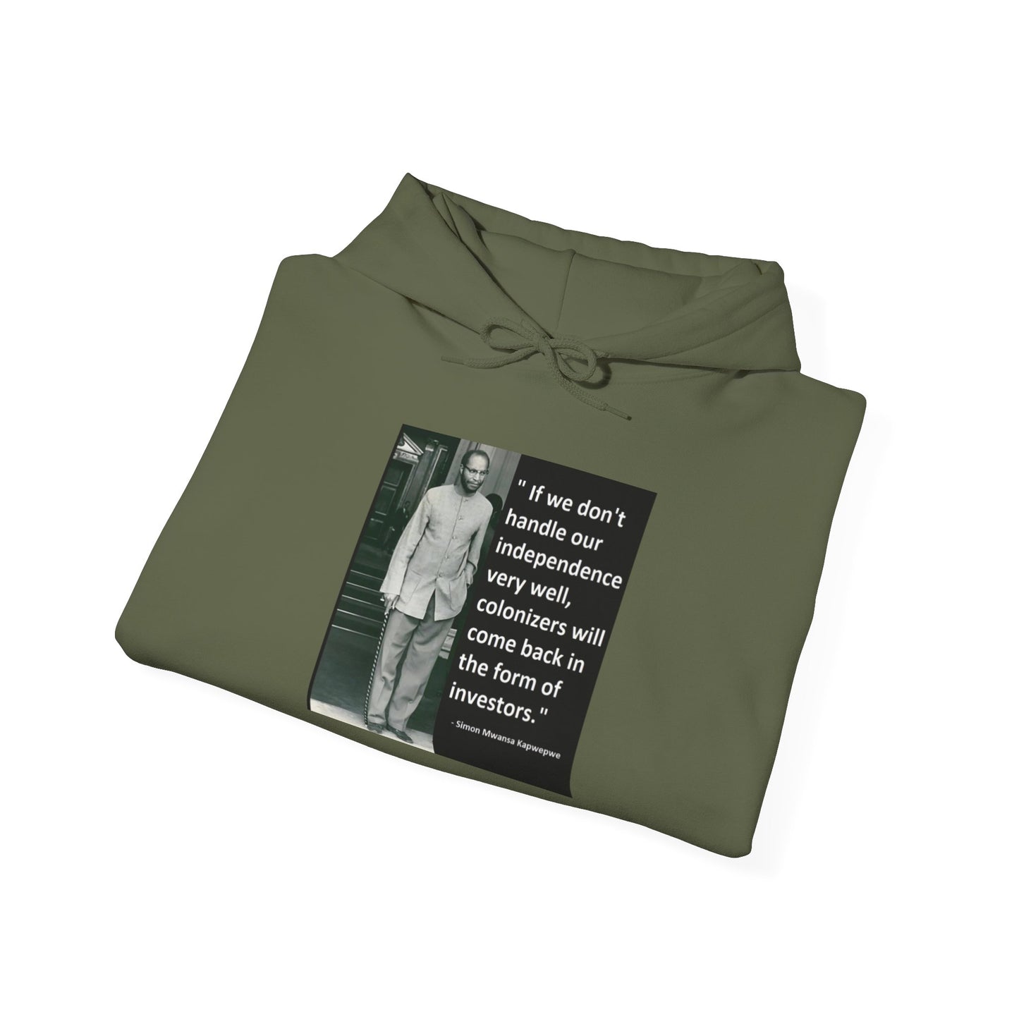 Simon Mwansa Kapwepwe - Unisex Heavy Blend™ Hooded Sweatshirt