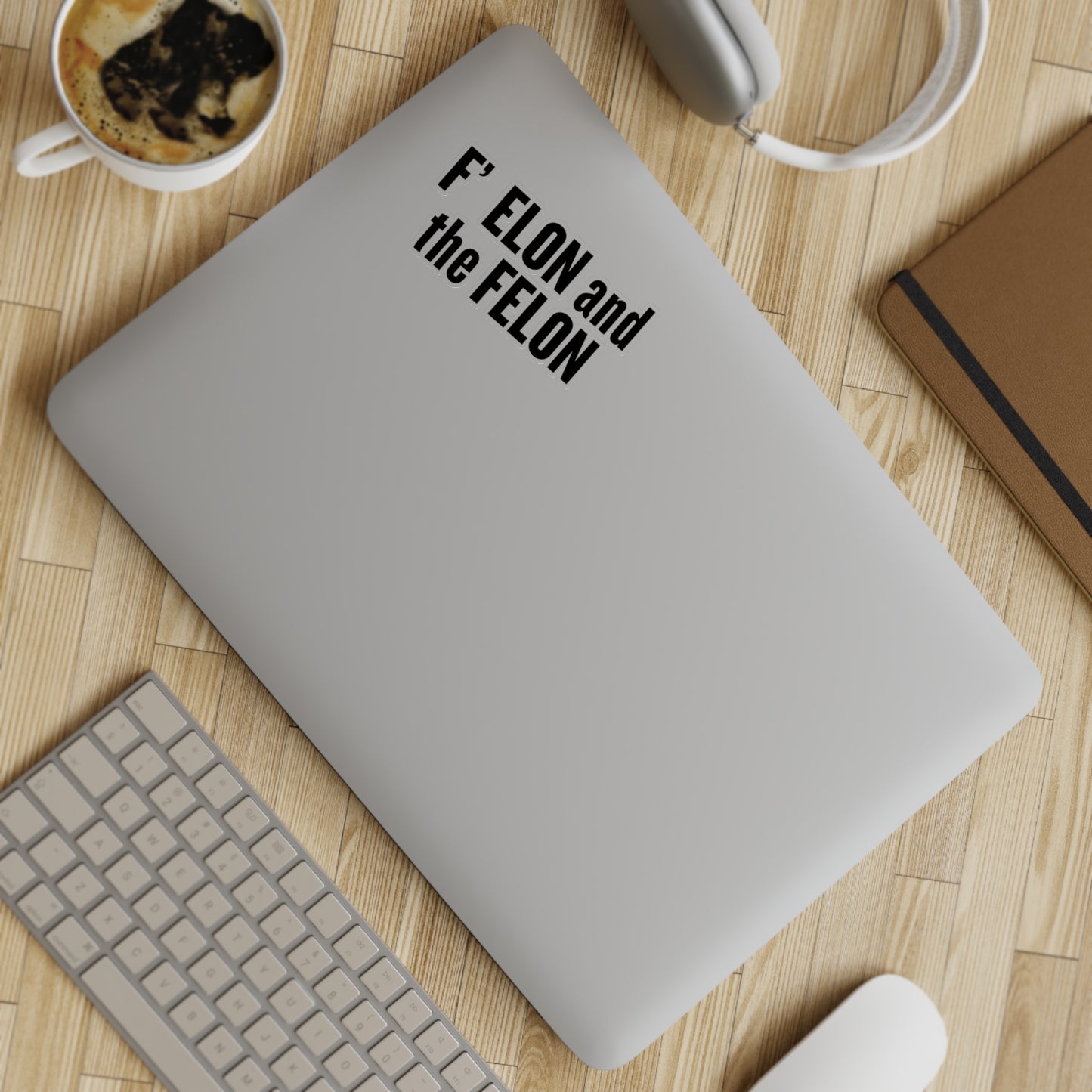 F ELON and the FELON Sticker Sheet Bundle, Funny Stickers for Windows, Gift for Friends, Party Favors, Office Humor, 5pcs Bundle