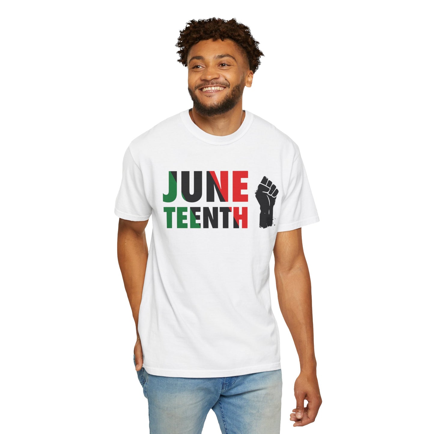 Juneteenth - Unisex Garment-Dyed T-shirt