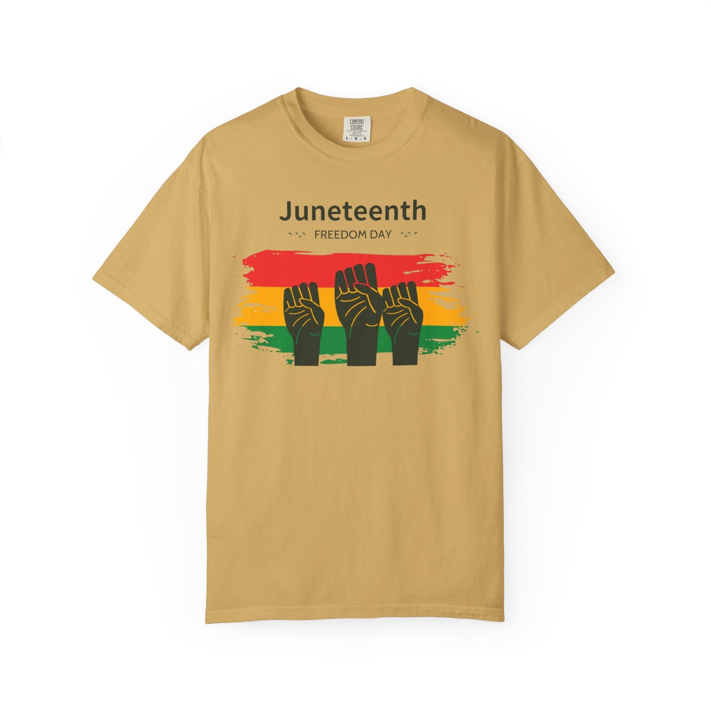 Juneteenth - Unisex Garment-Dyed T-shirt